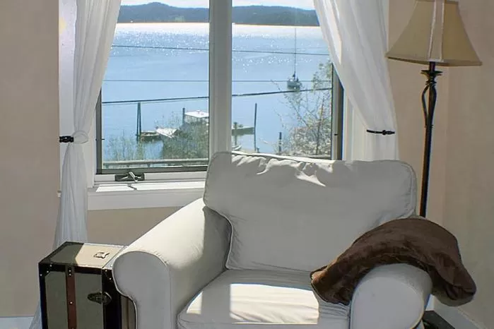 Sea view in Kingfish at West Sound