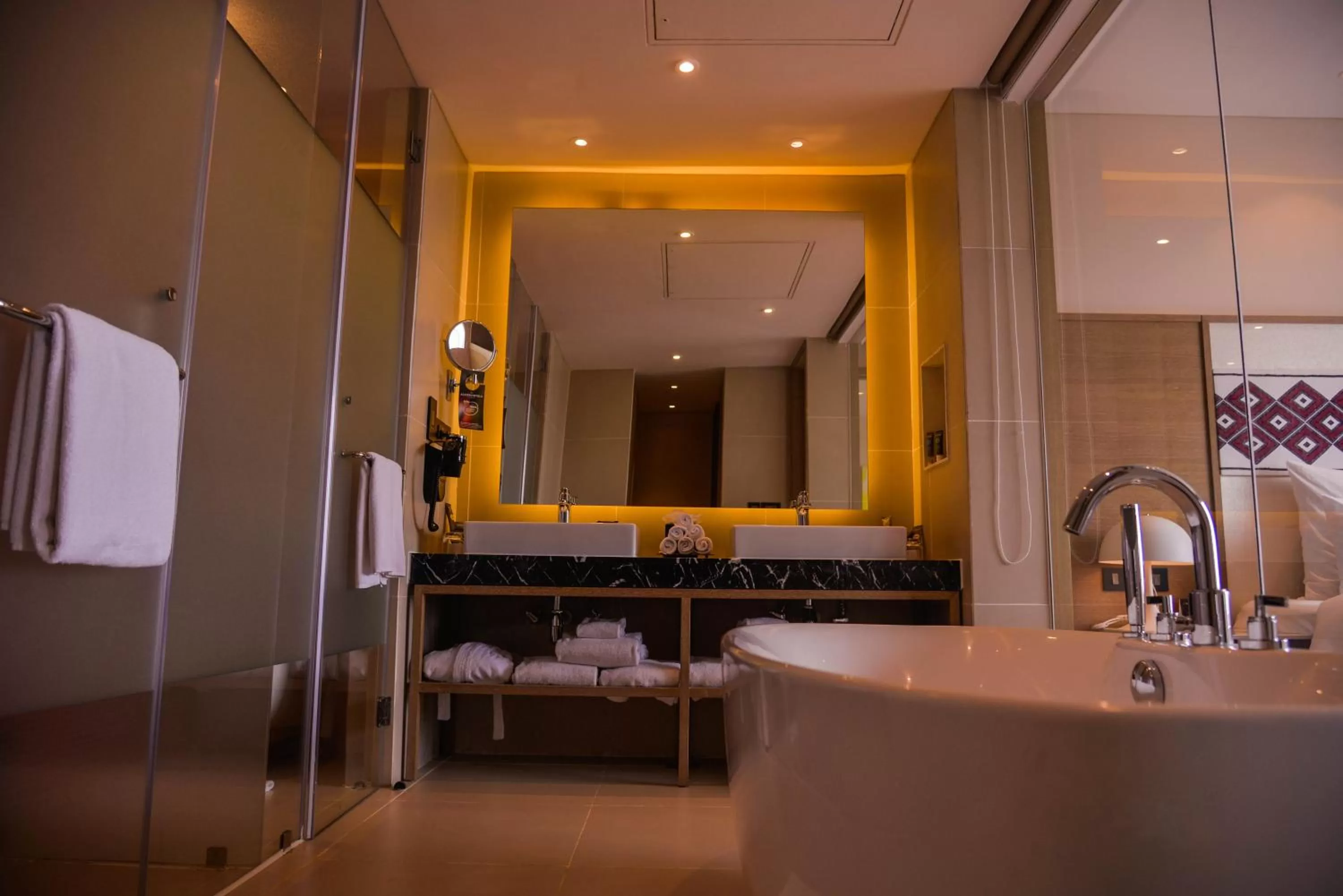 Bathroom in Novotel Guwahati GS Road
