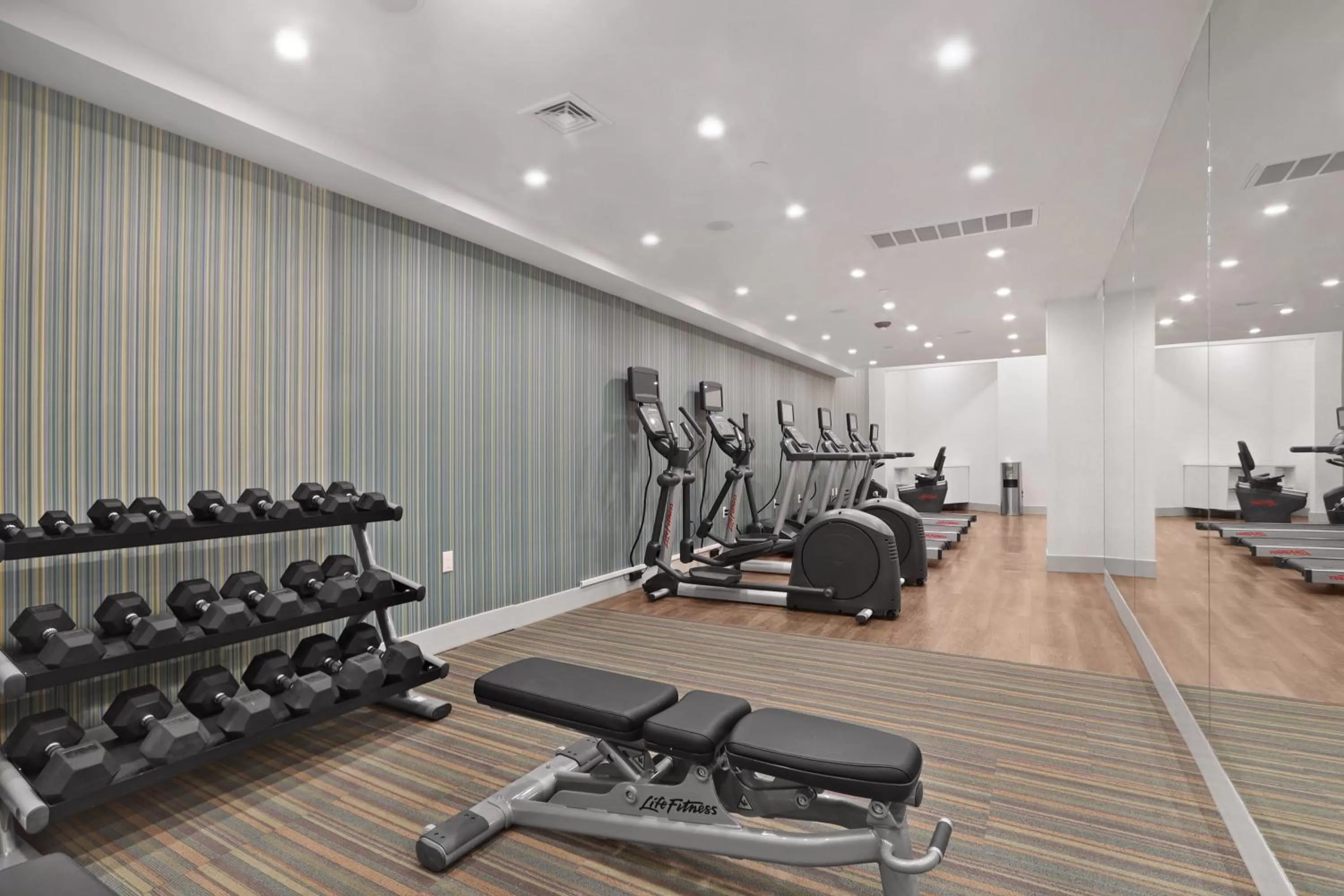 Fitness centre/facilities in Holiday Inn Express - Brooklyn - Bushwick , an IHG Hotel