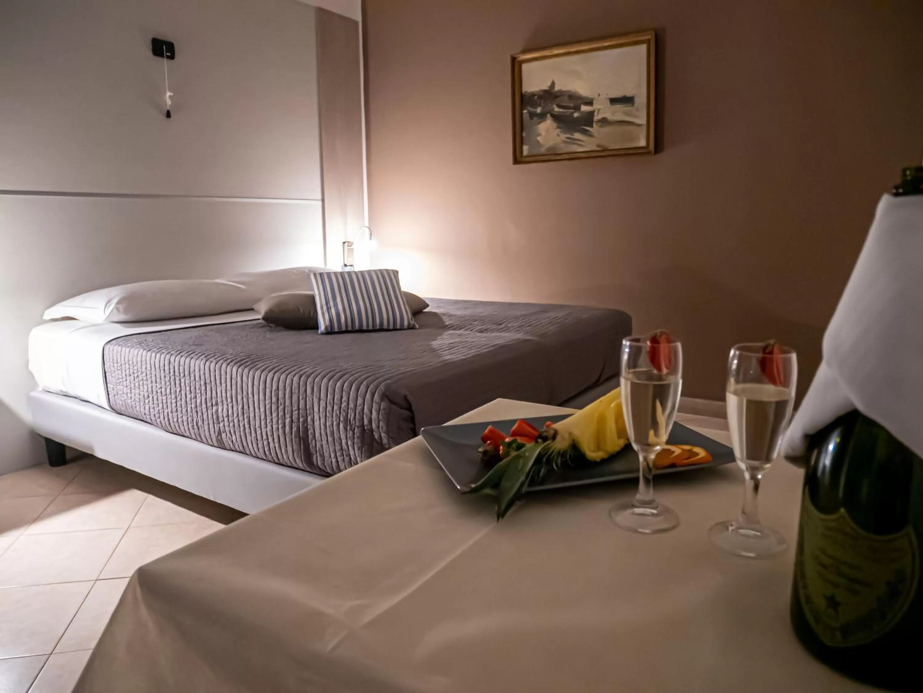 Bed in San Marco Hotel