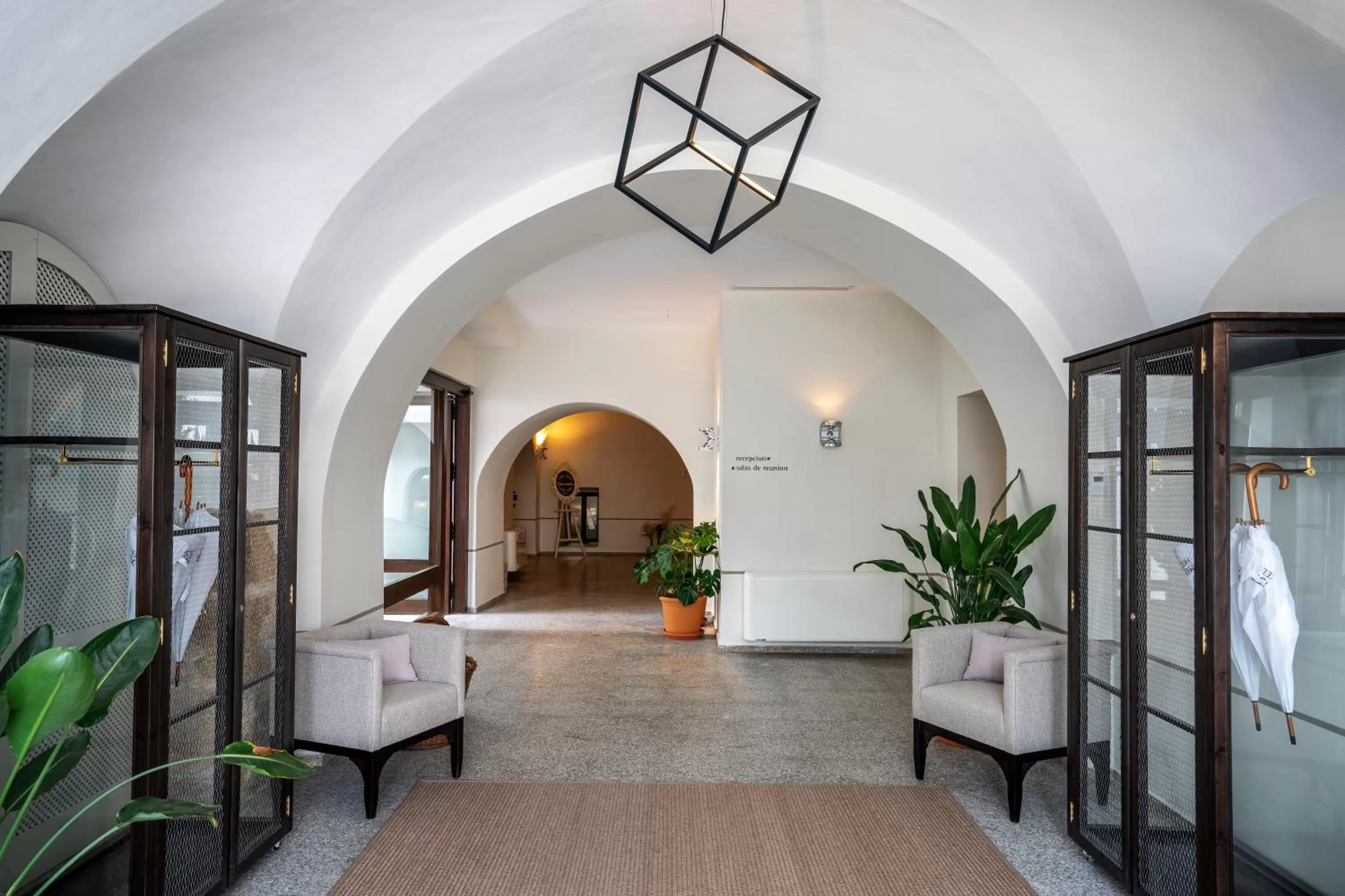 Lobby or reception in Hospes Palacio de Arenales & Spa