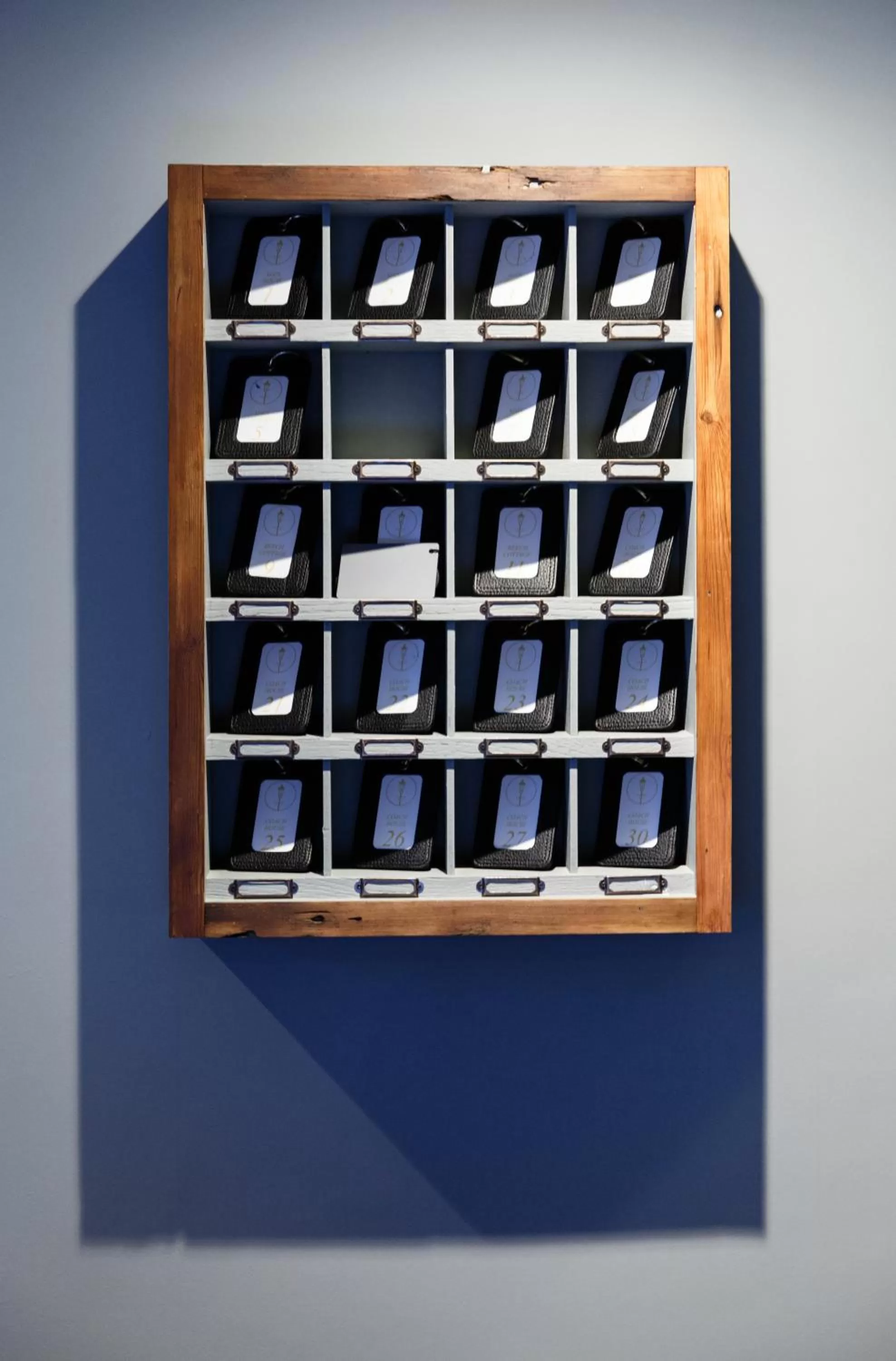 Lobby or reception in Cottage In The Wood