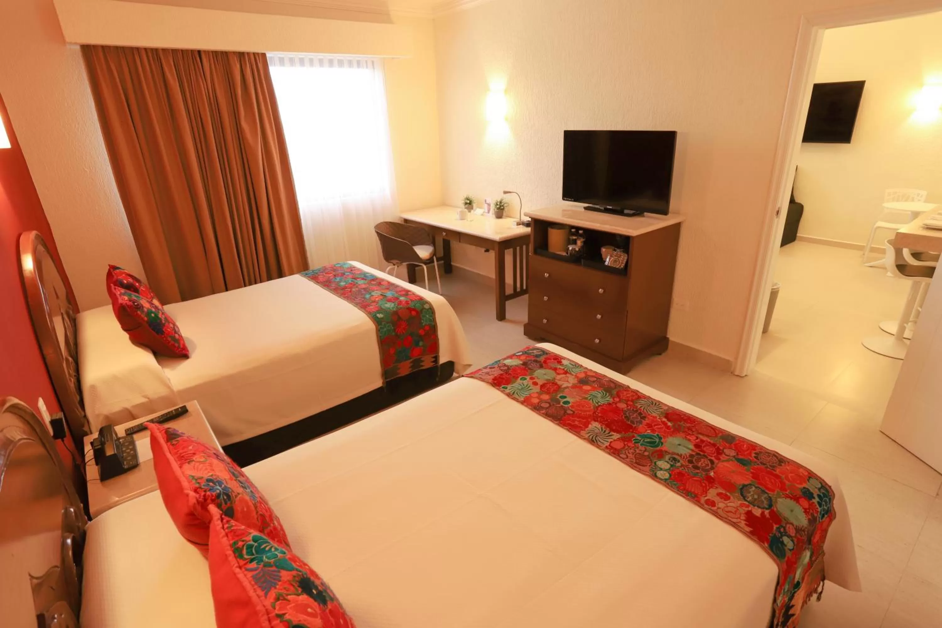 Bedroom, Bed in Adhara Hacienda Cancun