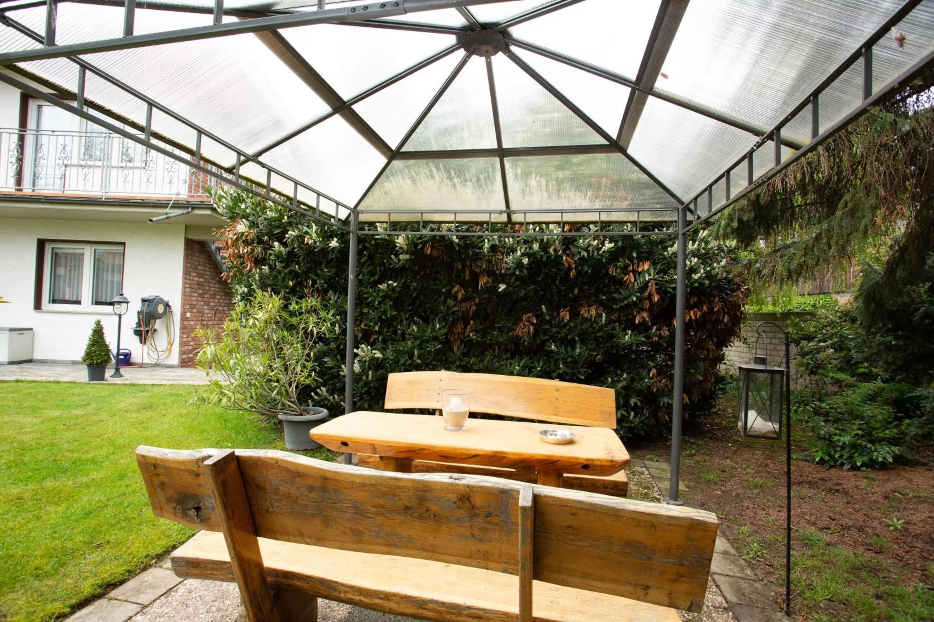 Garden in Gästehaus Am Vogelsang