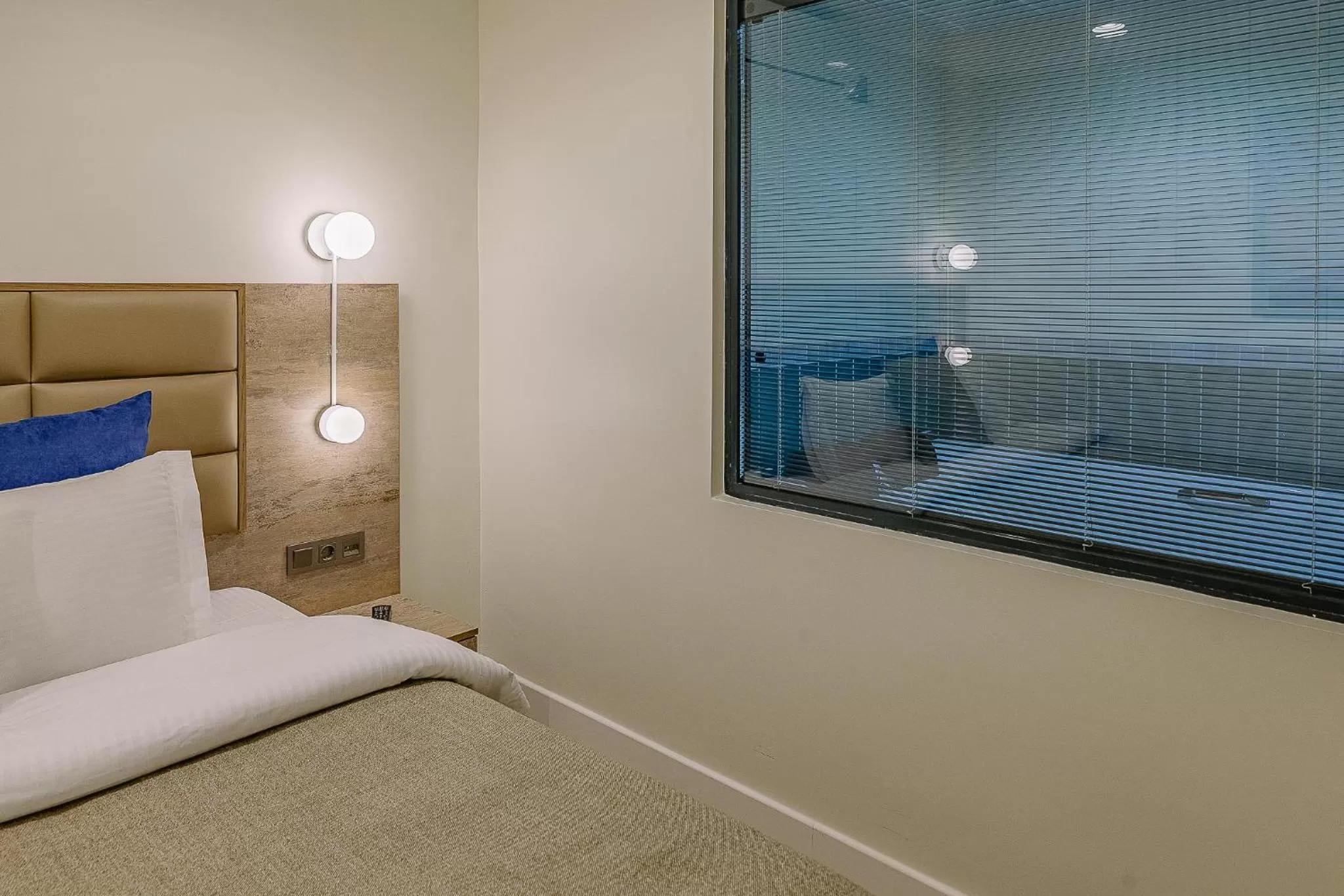 Bed in The Wilson Galata Hotel