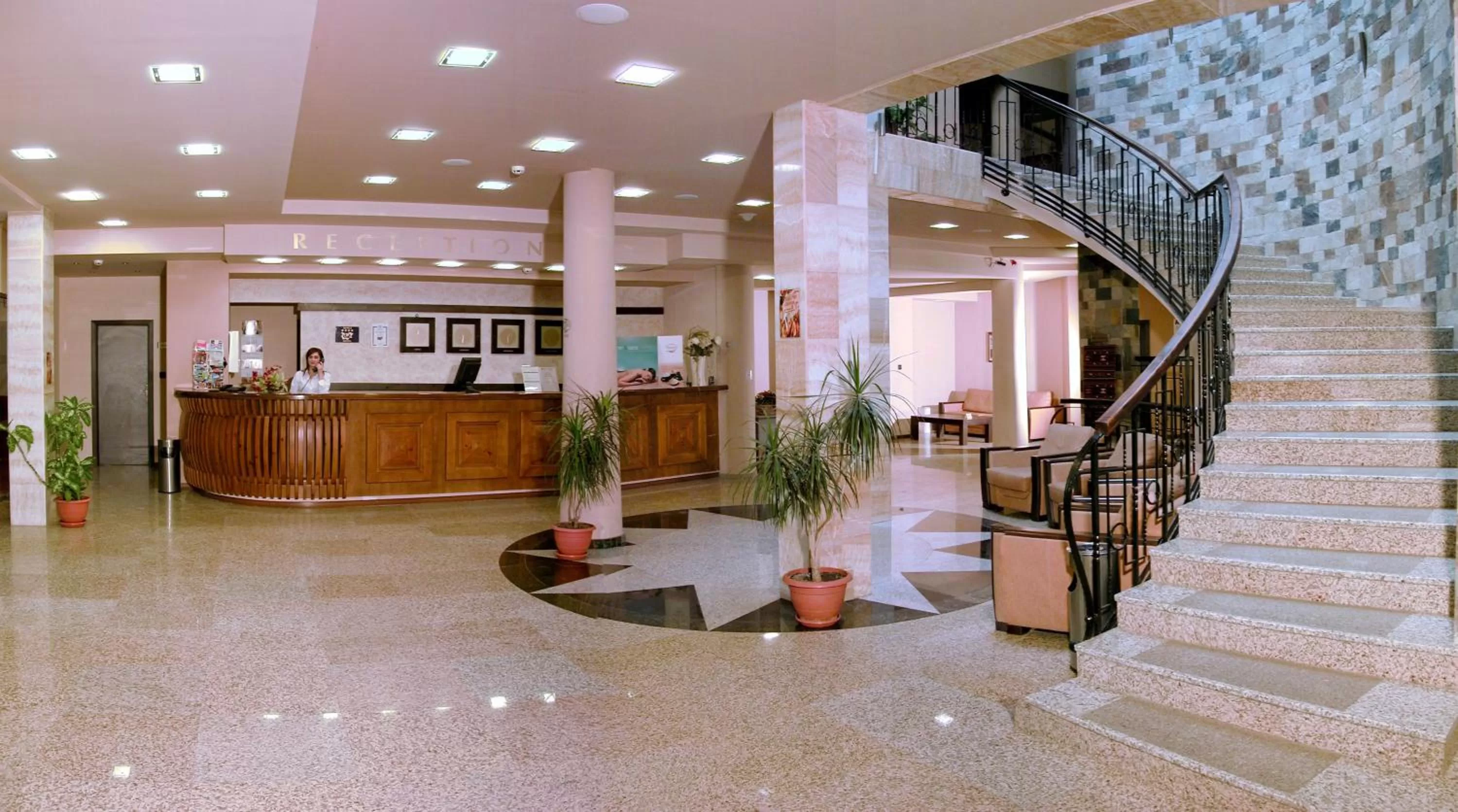 Lobby or reception in Hotel Orphey