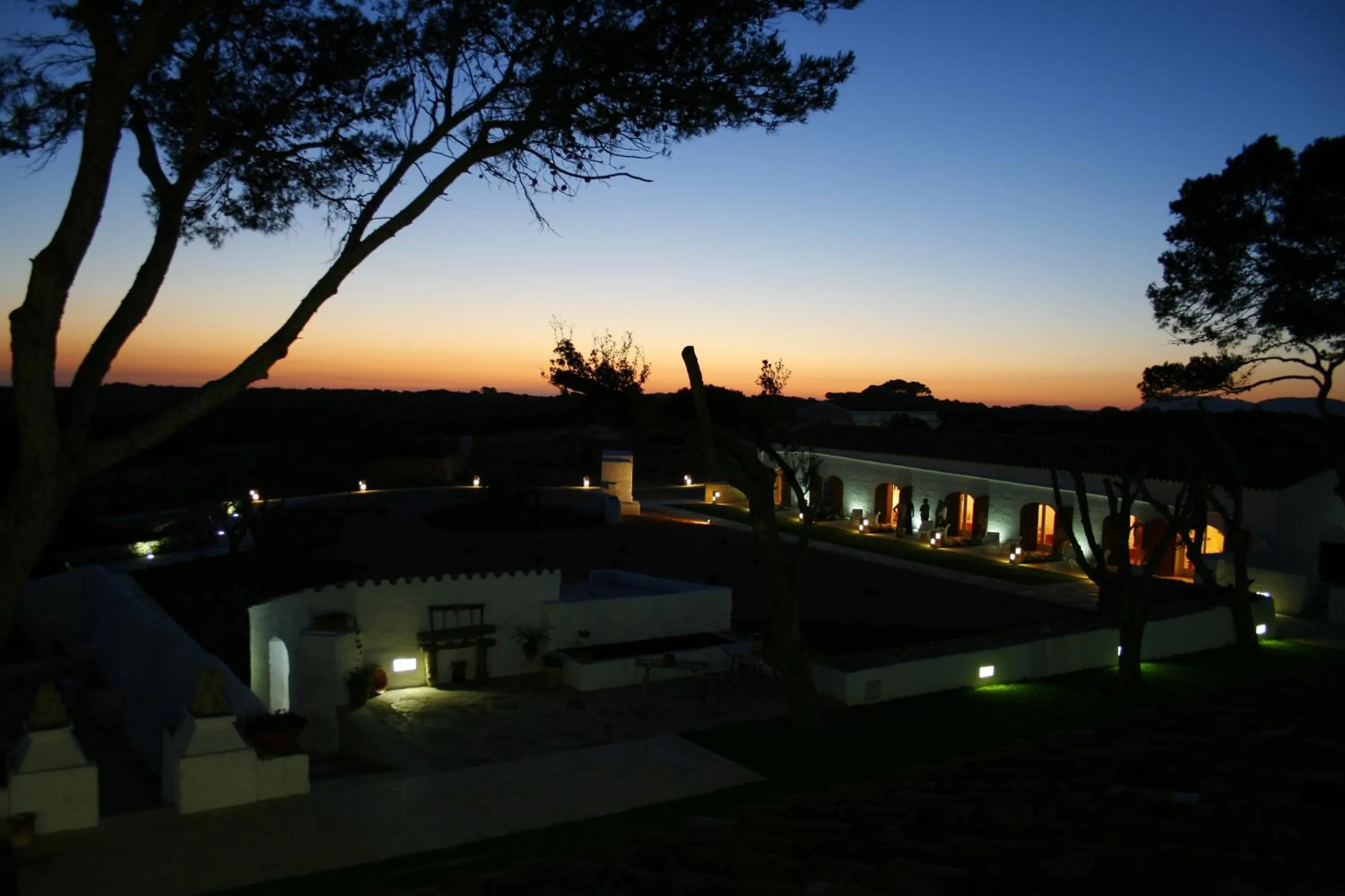 Bird's eye view in Hotel Rural Binigaus Vell