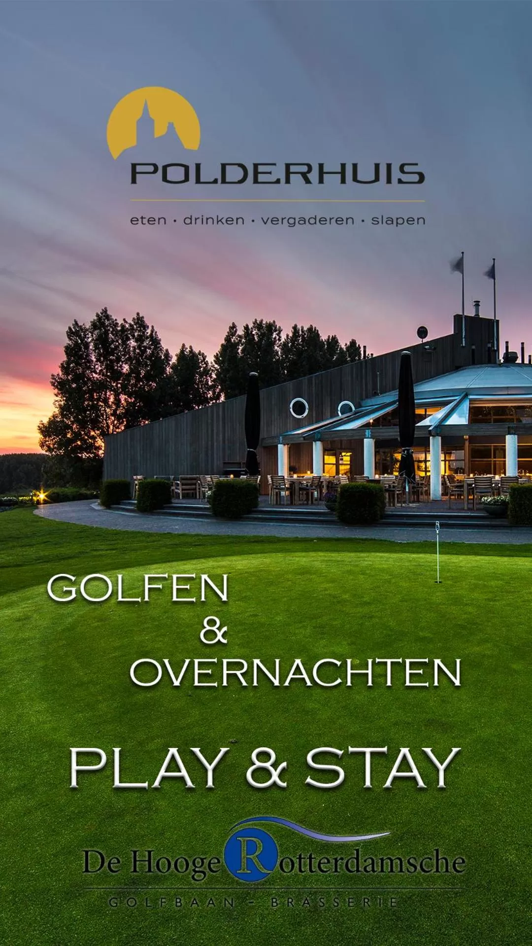 Golfcourse in Polderhuis Bed & Breakfast
