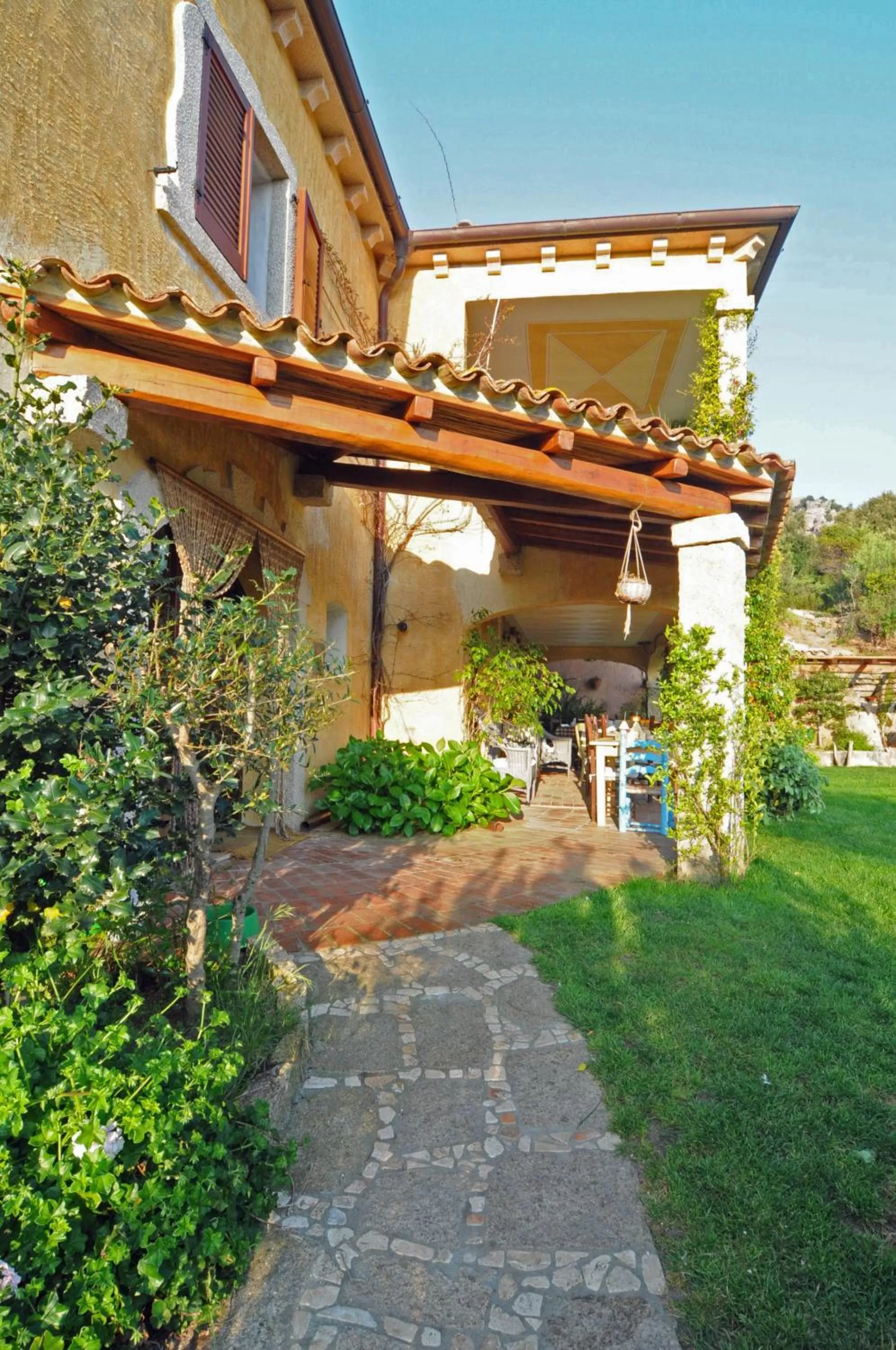 Garden in B&B La Murichessa