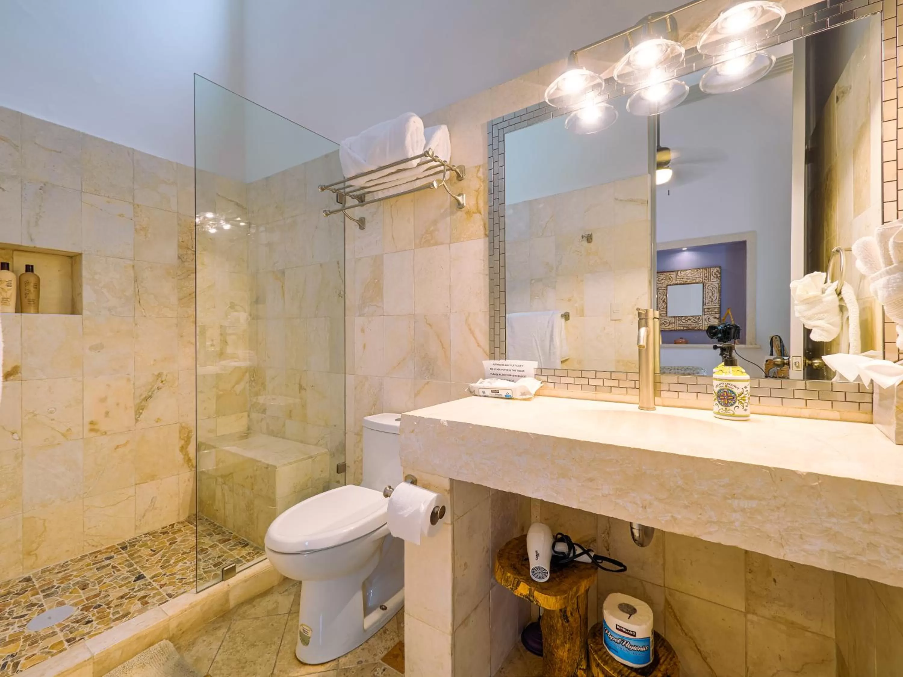 Bathroom in Casona 66 Merida Boutique Hotel