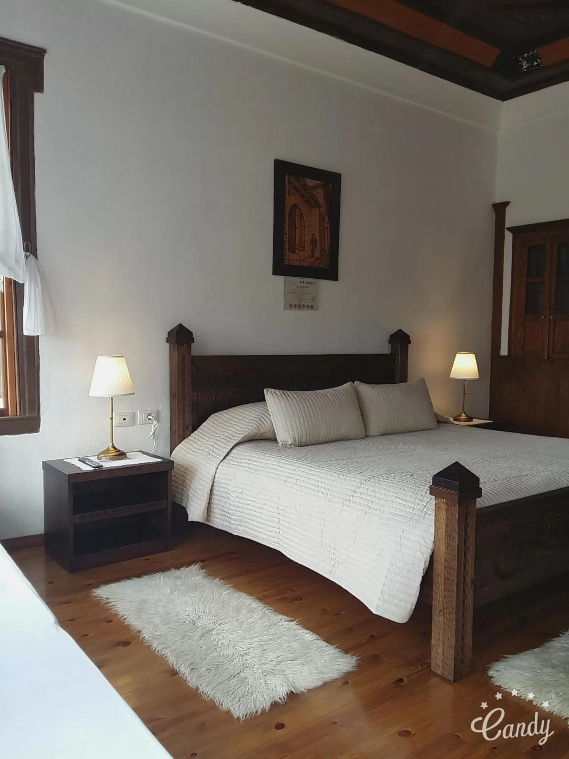 Bed in Hotel Gjirokastra