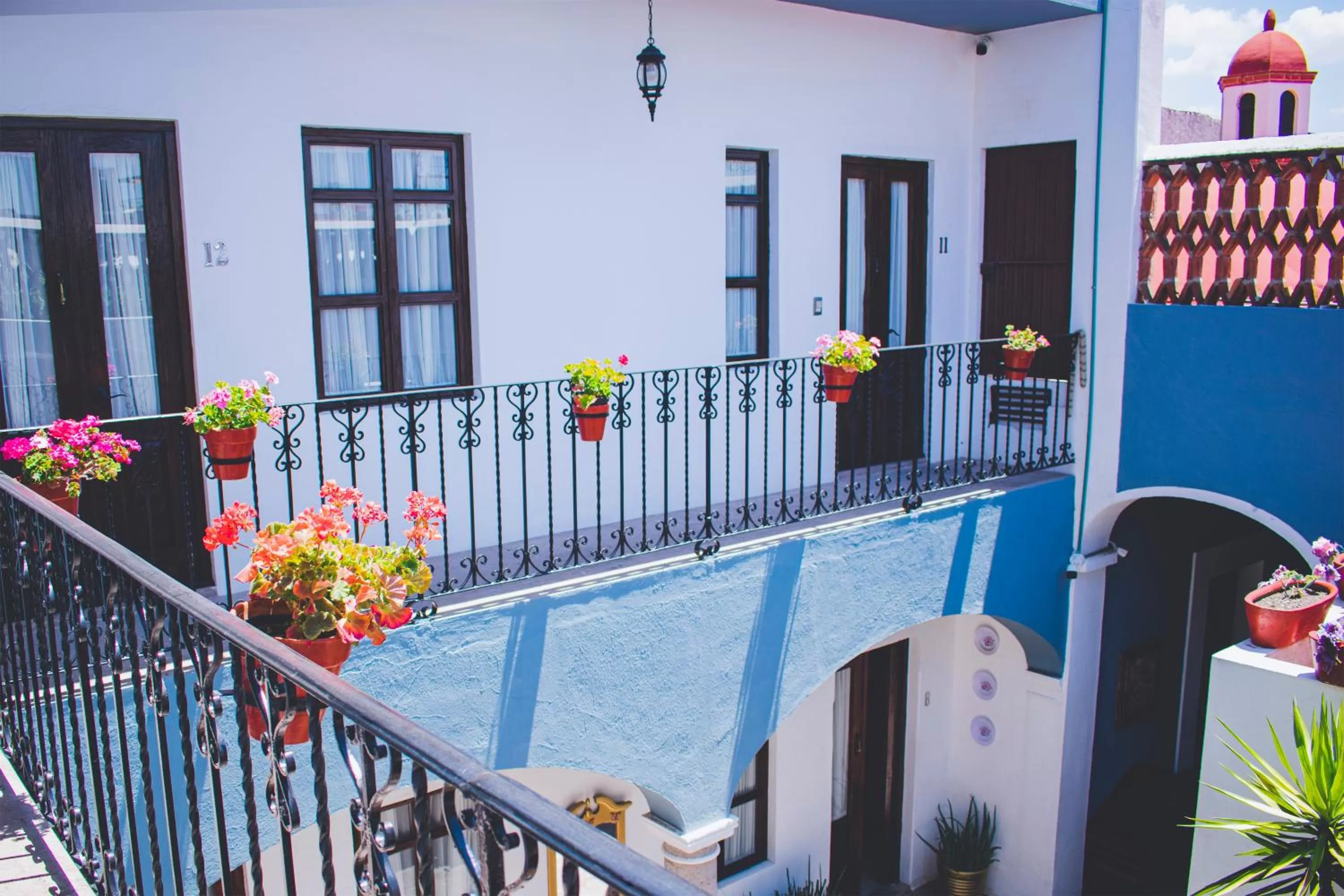 Patio in Hotel Boutique Casa Altamira