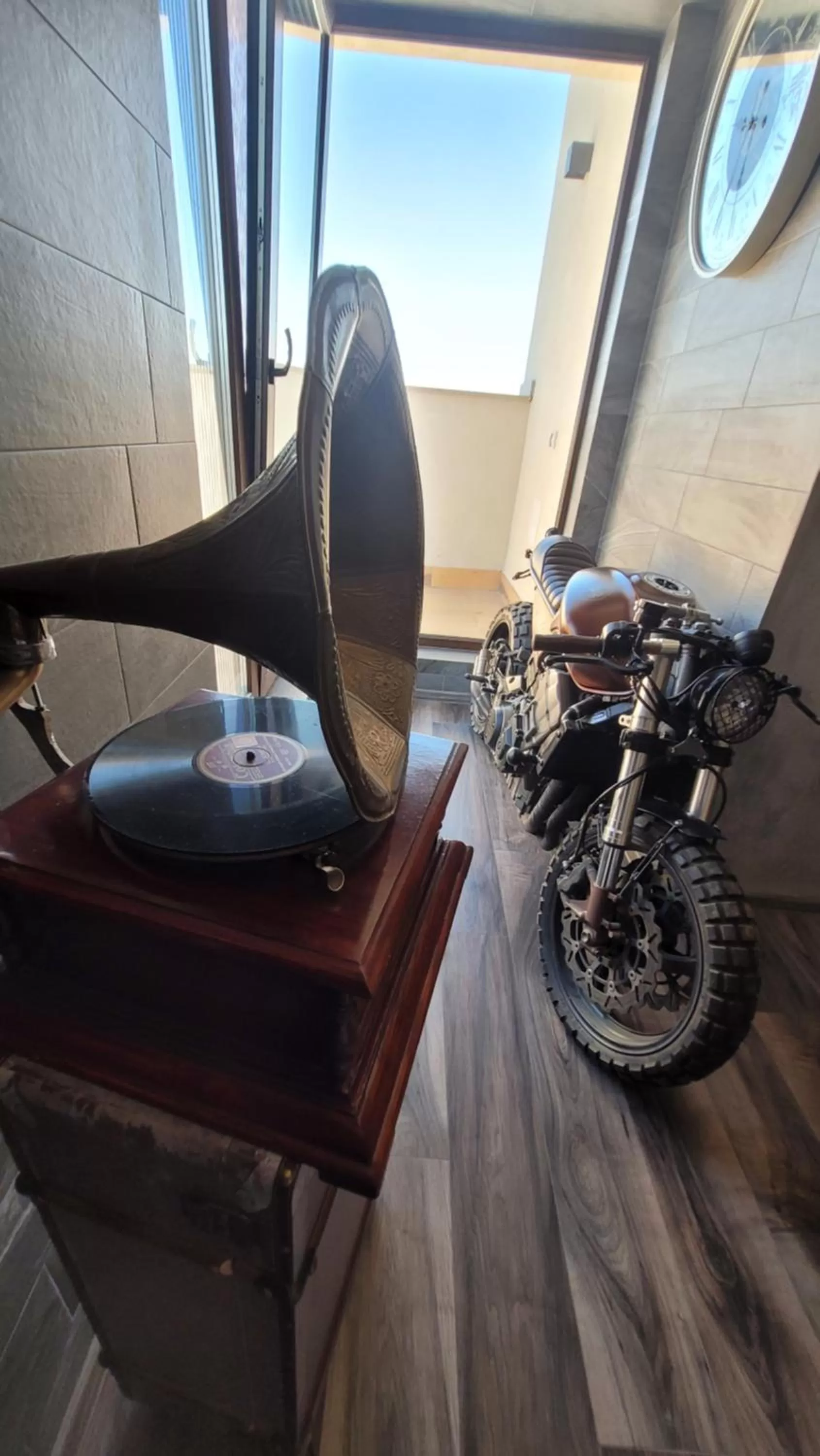 Decorative detail in Terrace Suites Iasi