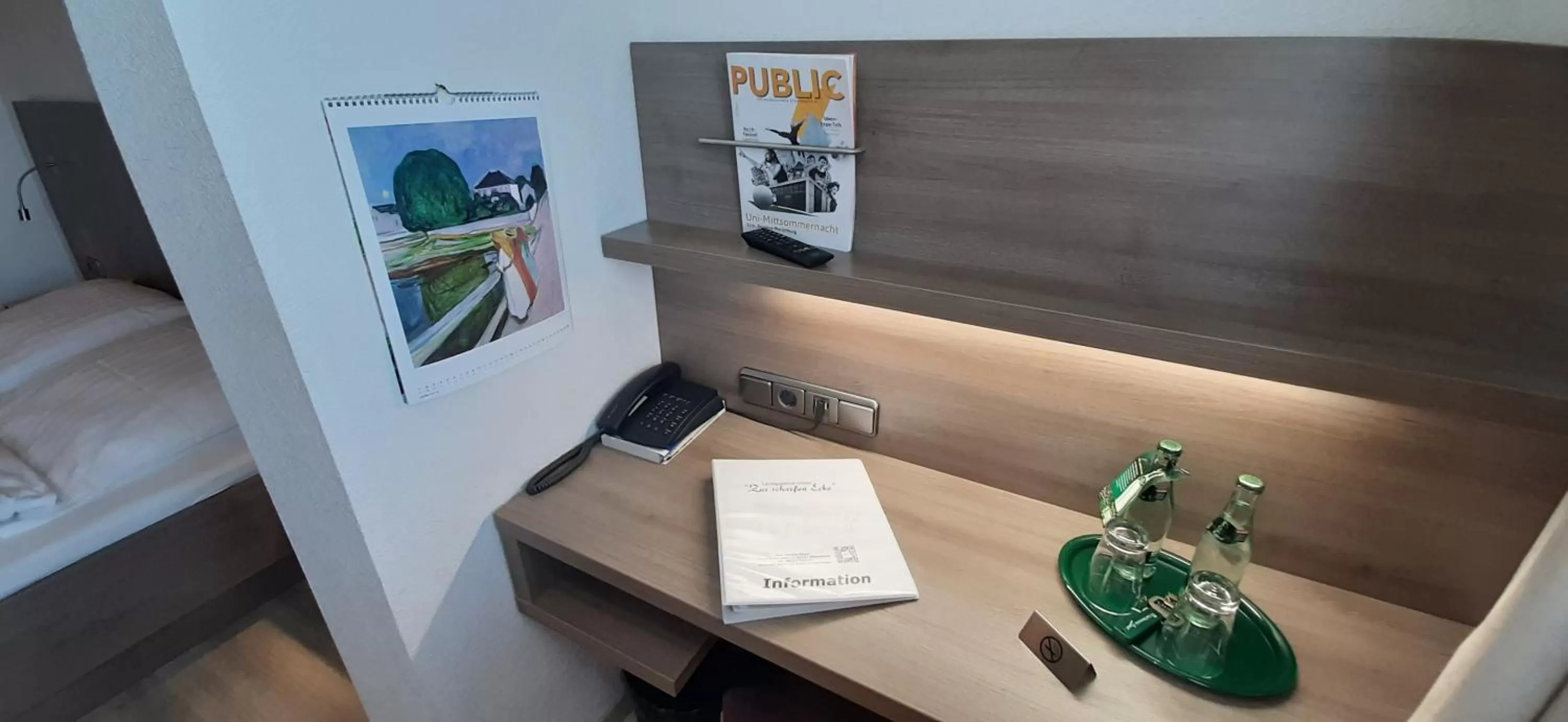 Decorative detail in Landgasthof Zur scharfen Ecke