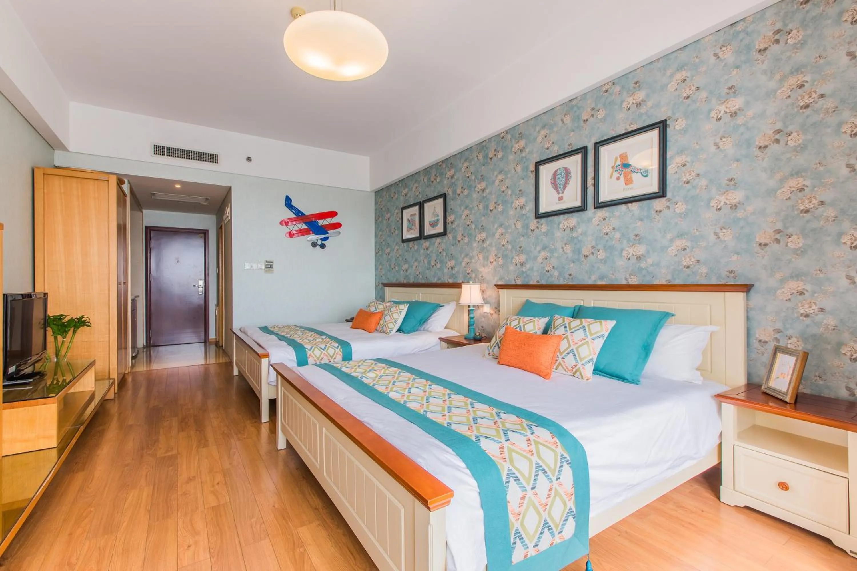 Bed in Westlake 7 Service Apartment