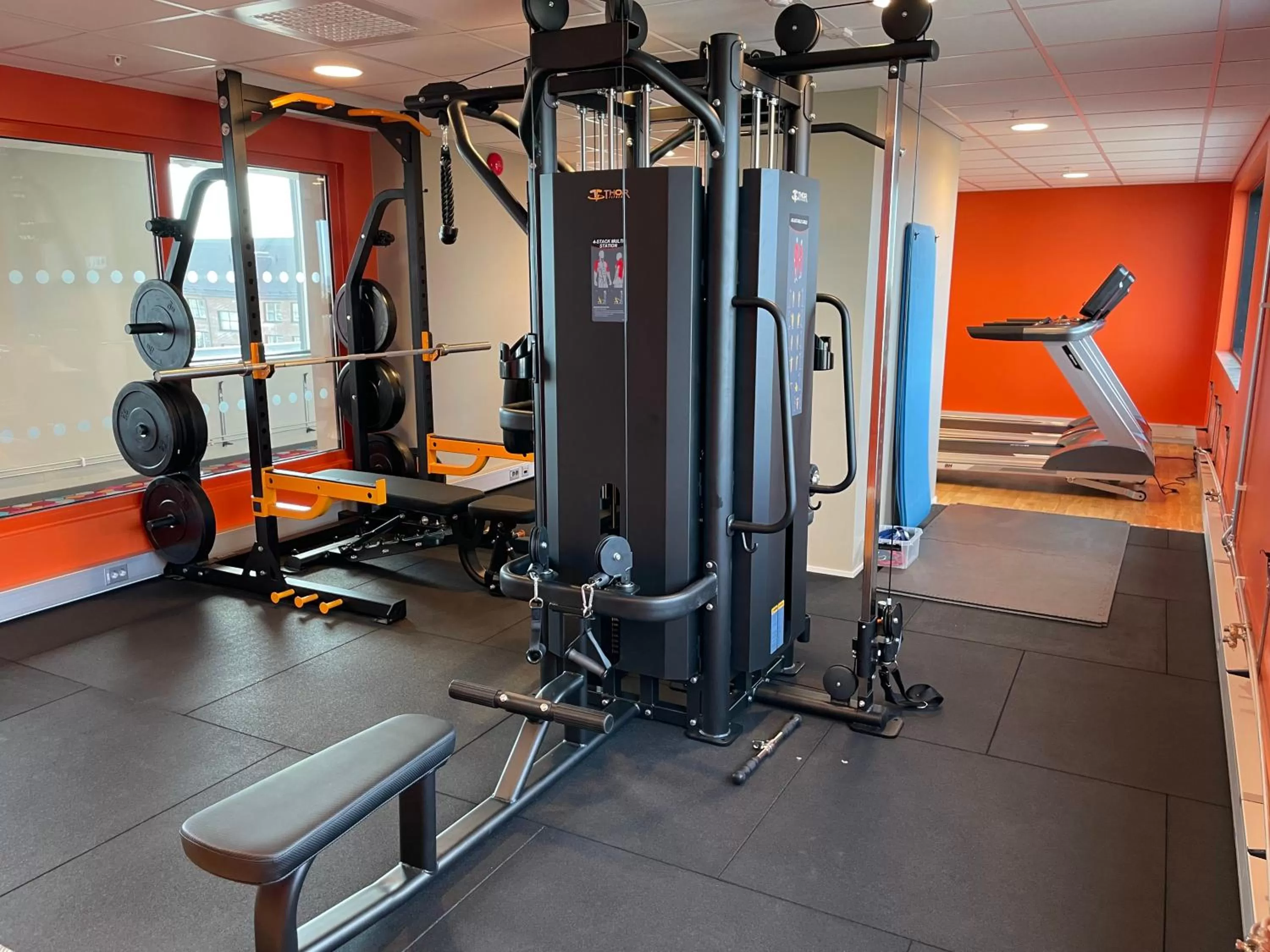 Fitness centre/facilities in Motel L Lund