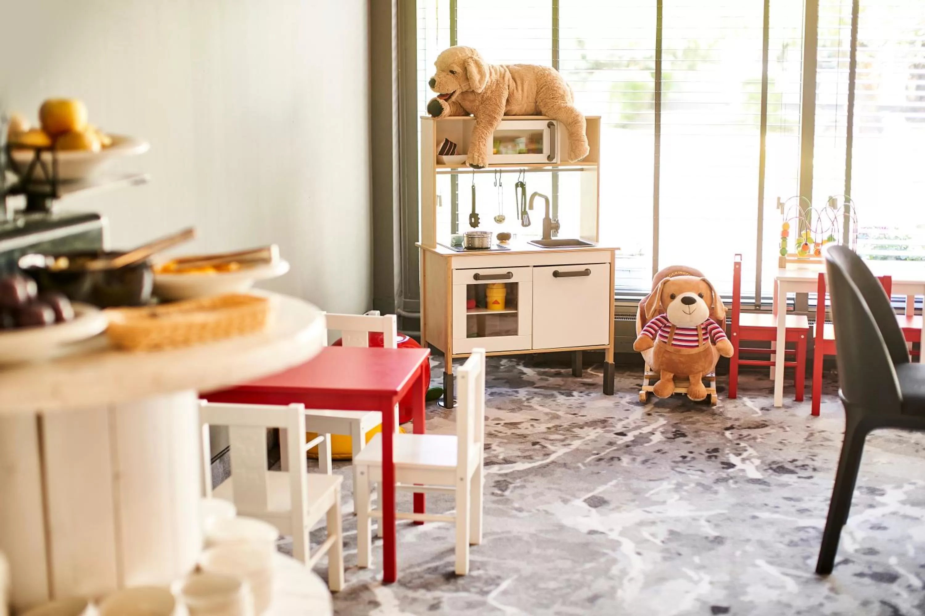 Children play ground in Novotel Wrocław City