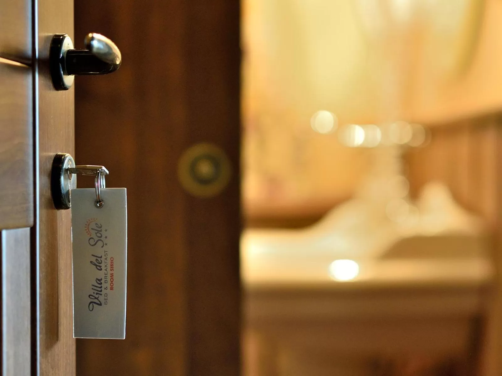 Decorative detail, Bed in B&B Villa del Sole Relais