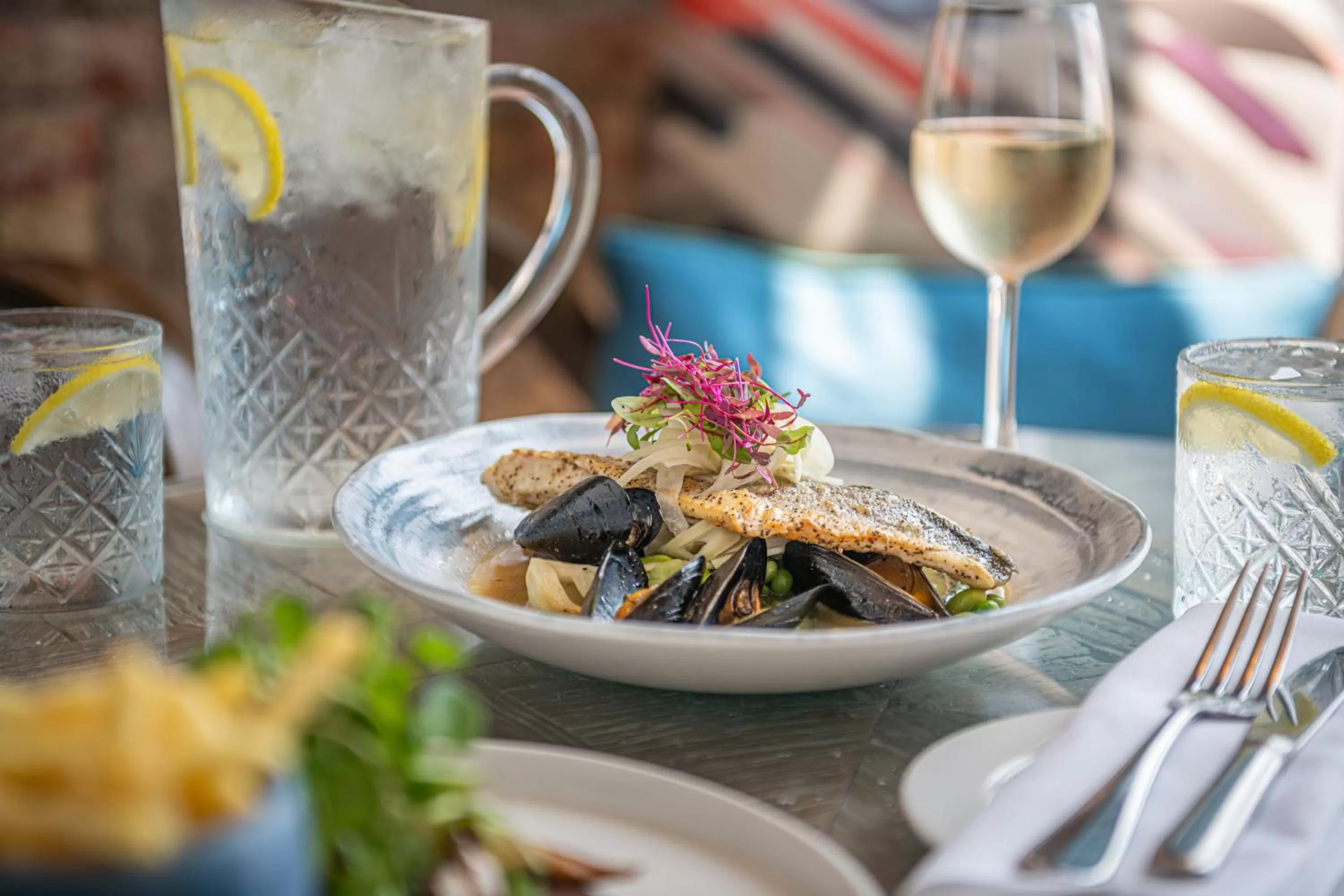 Restaurant/places to eat in Harbour Hotel & Spa Brighton