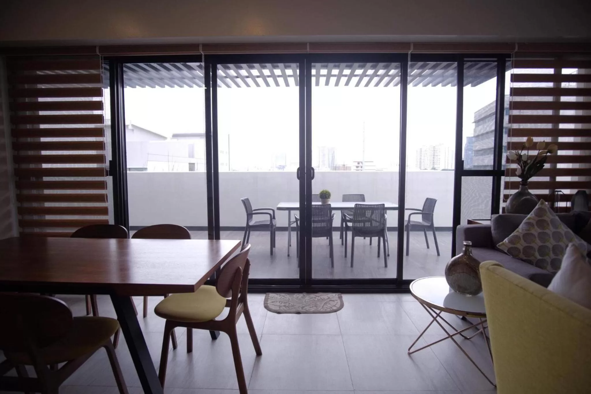 Dining area in Artemis Place Makati Hotel