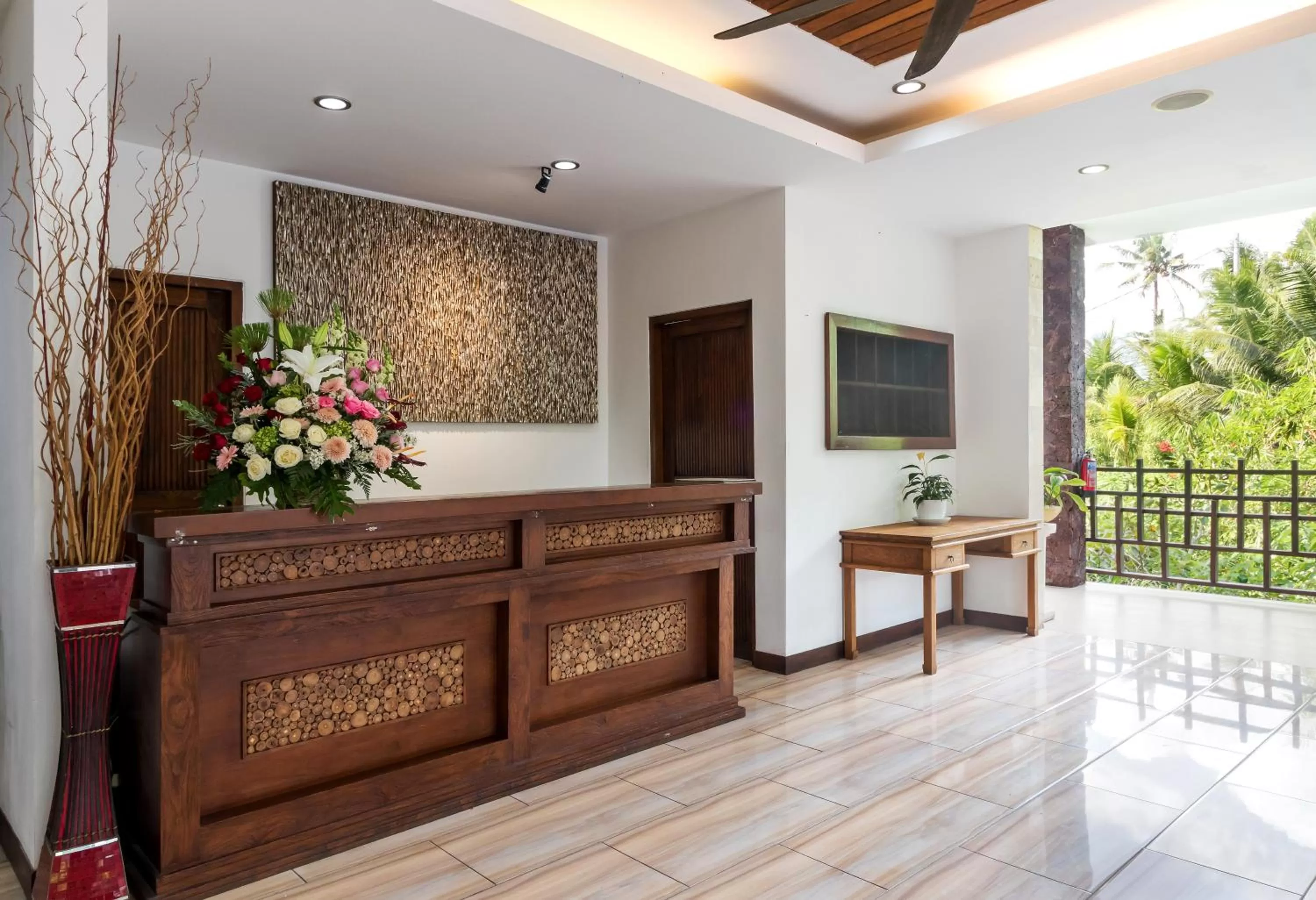Lobby or reception in Mayura Ubud Retreat