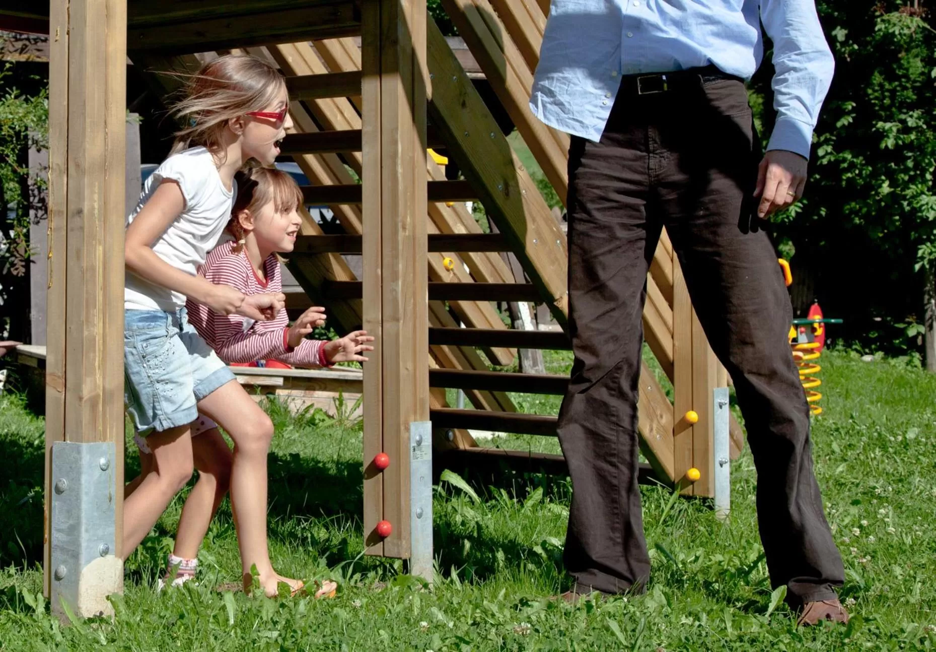 Children play ground in Familien- und Wellnesshotel "Landhaus Viktoria"
