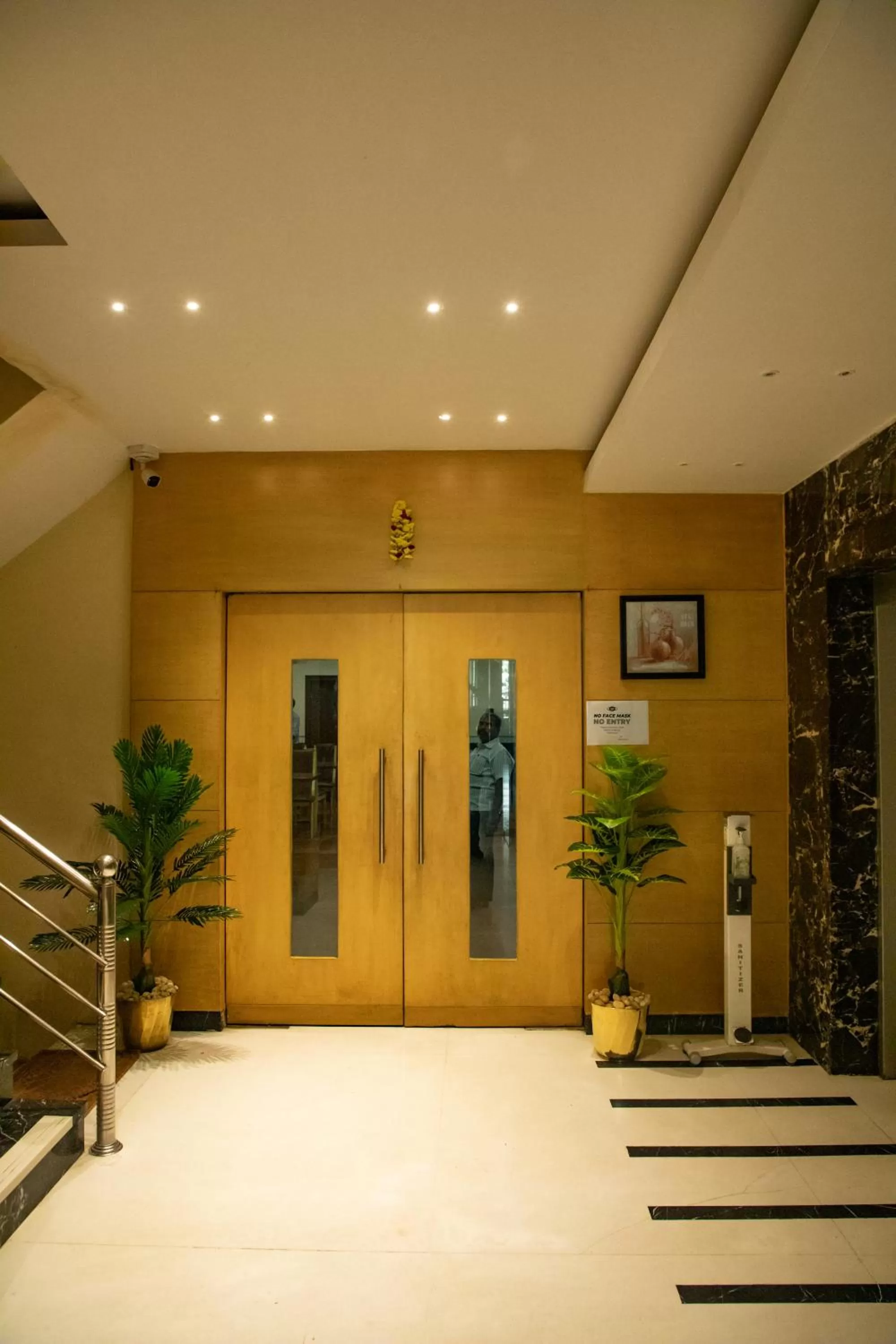 Facade/entrance in Arunaachalaa Resiidency