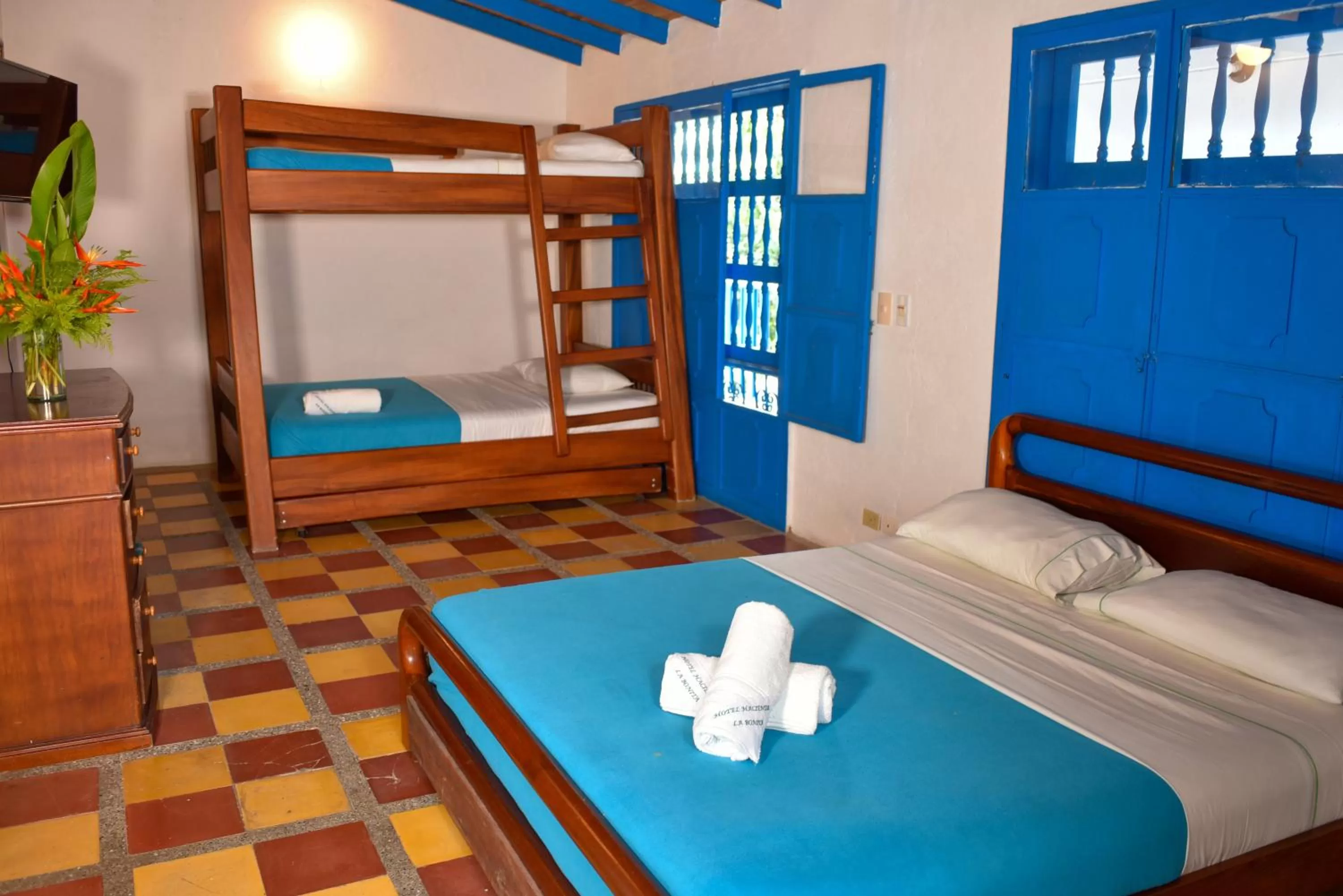Bunk Bed in Hotel Hacienda la Bonita