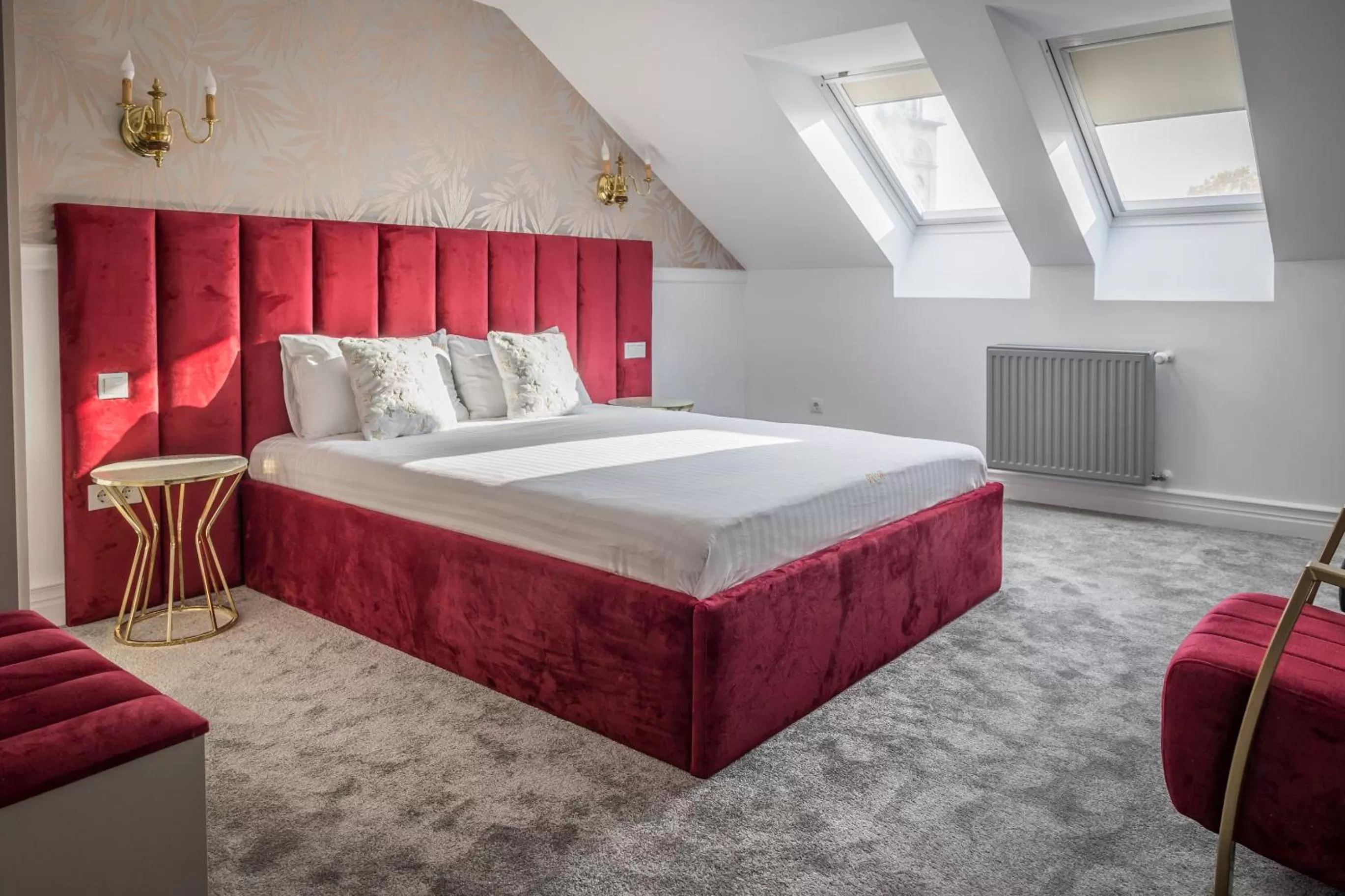 Bed in Hotel Vila Central Boutique Satu Mare