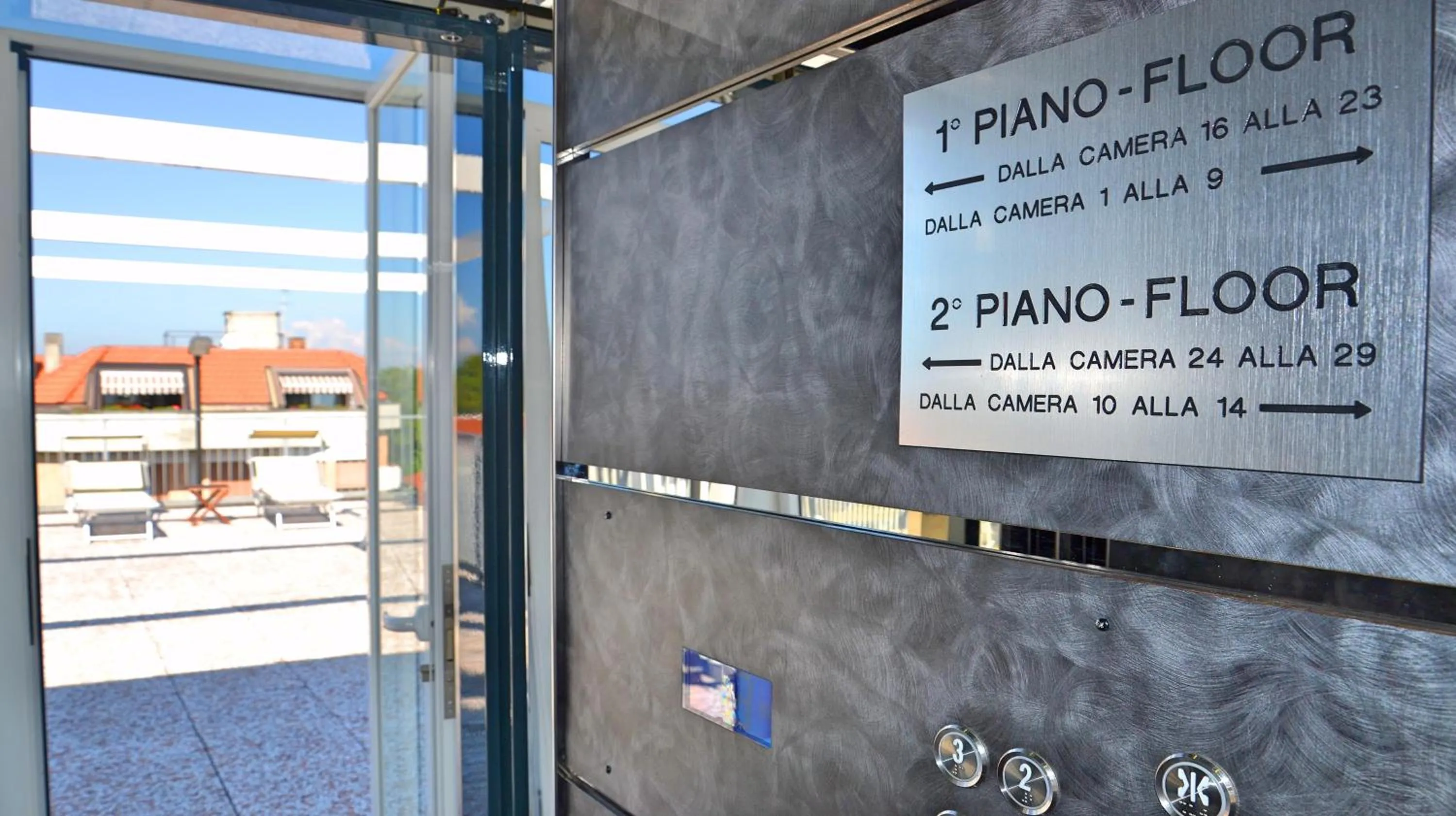 Balcony/Terrace in Hotel Tiffany