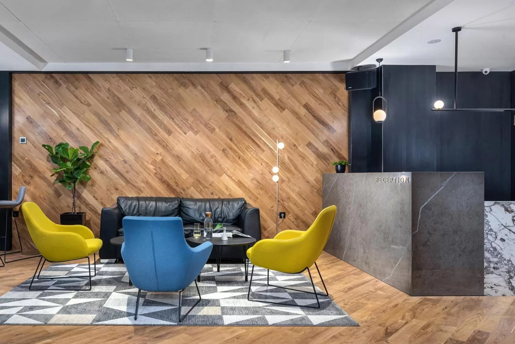 Lobby or reception in Hotel Tim's