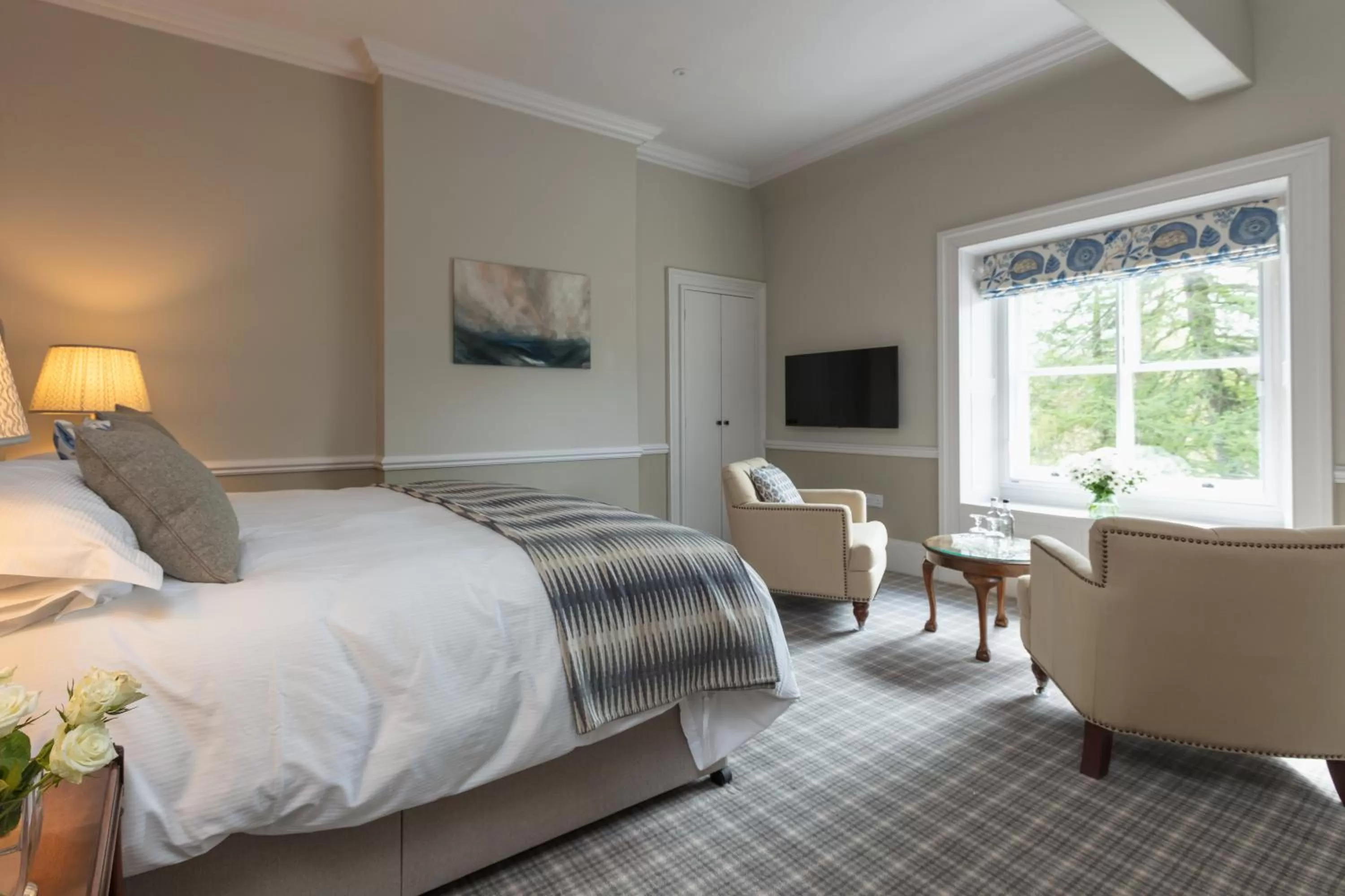 Photo of the whole room, Bed in Farlam Hall Hotel & Restaurant