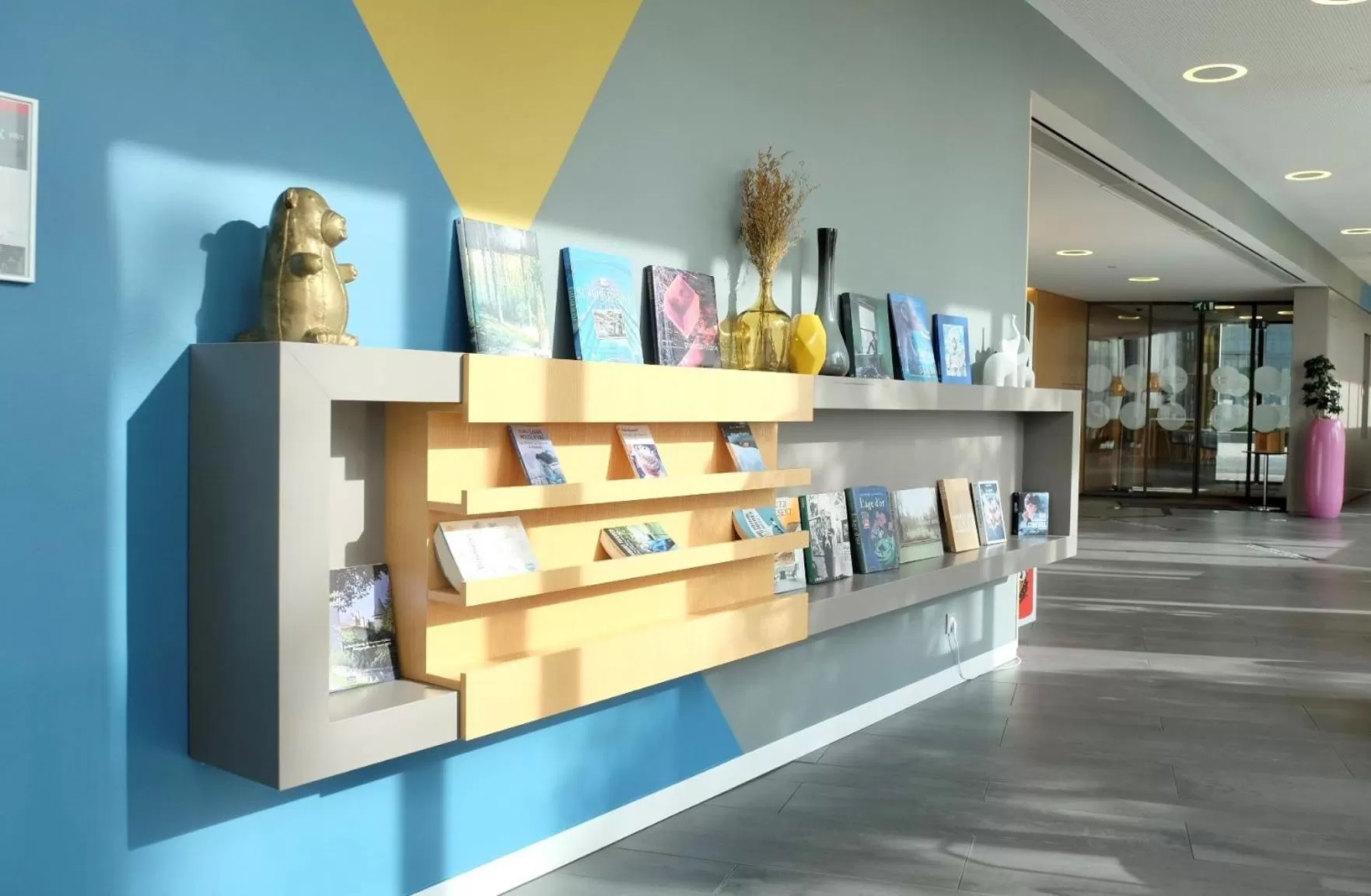 Lobby or reception in Novotel Suites Luxembourg