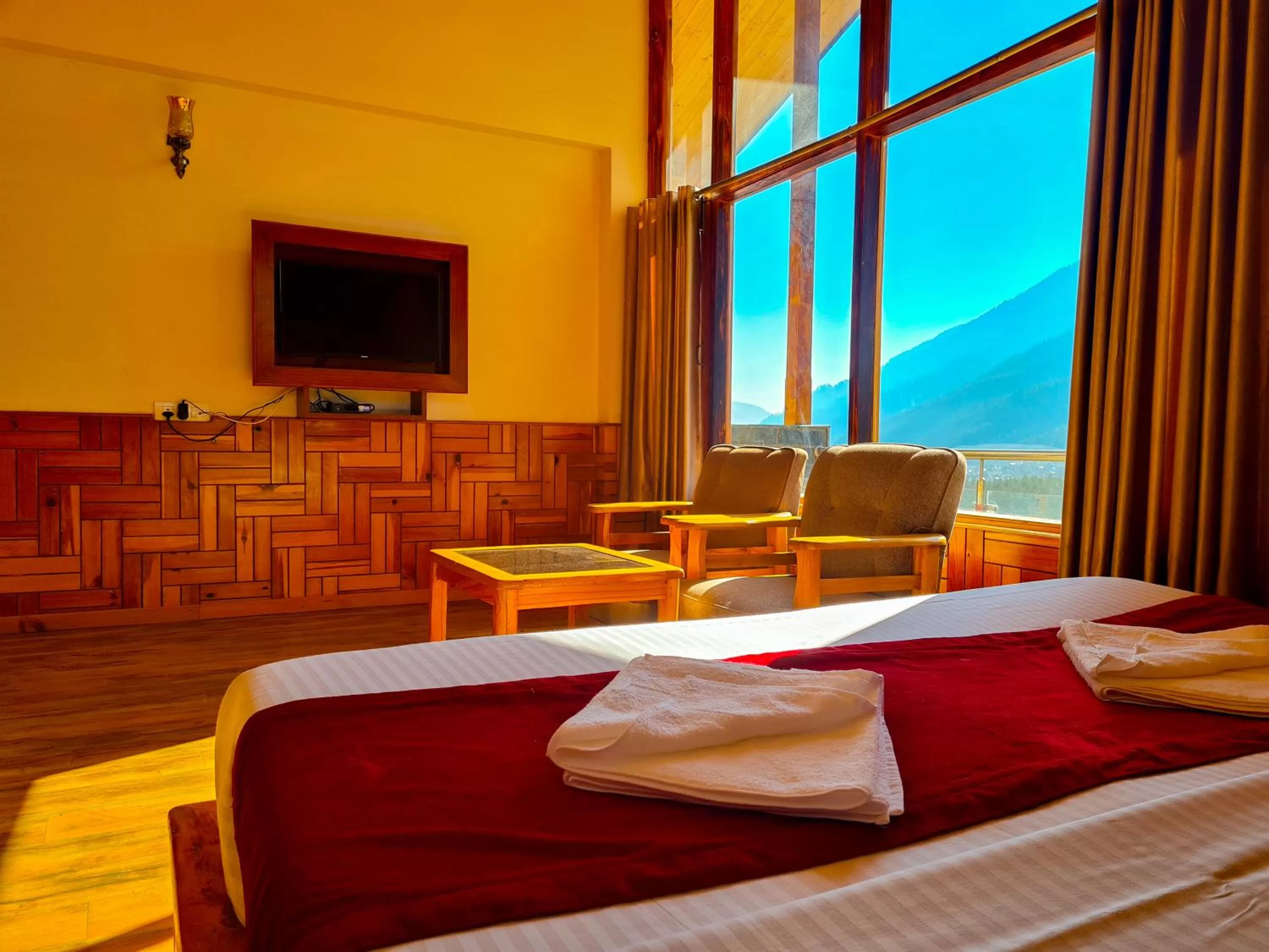 Seating Area in Namaste Inn Beas Valley