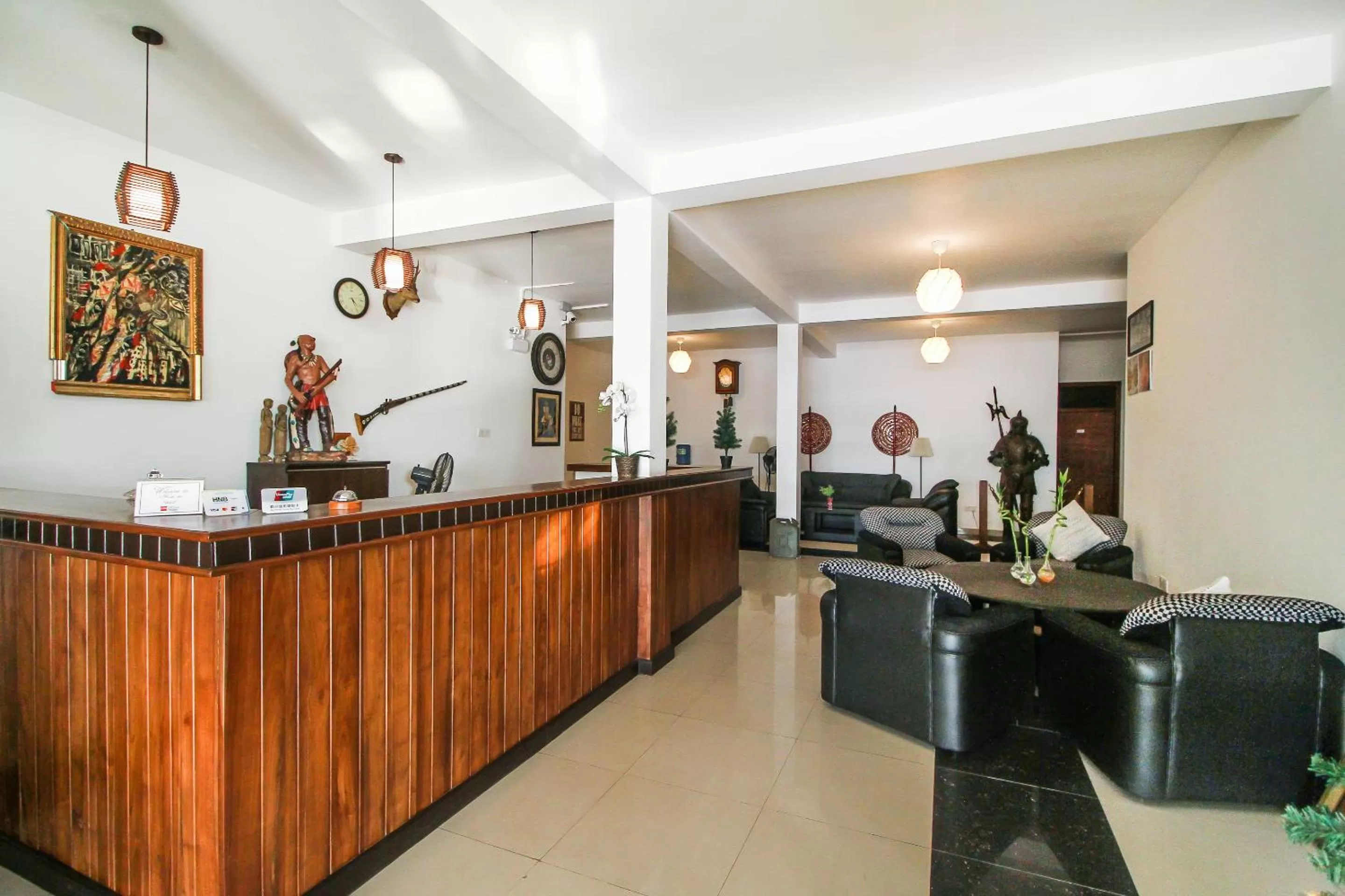 Lobby or reception in Hotel 198 Negombo