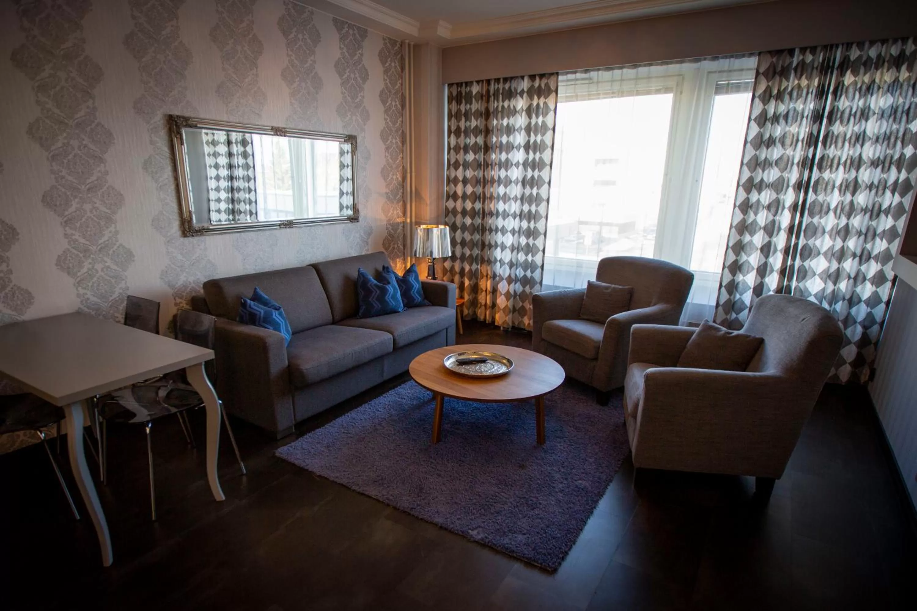 Living room in Hotelli Olof