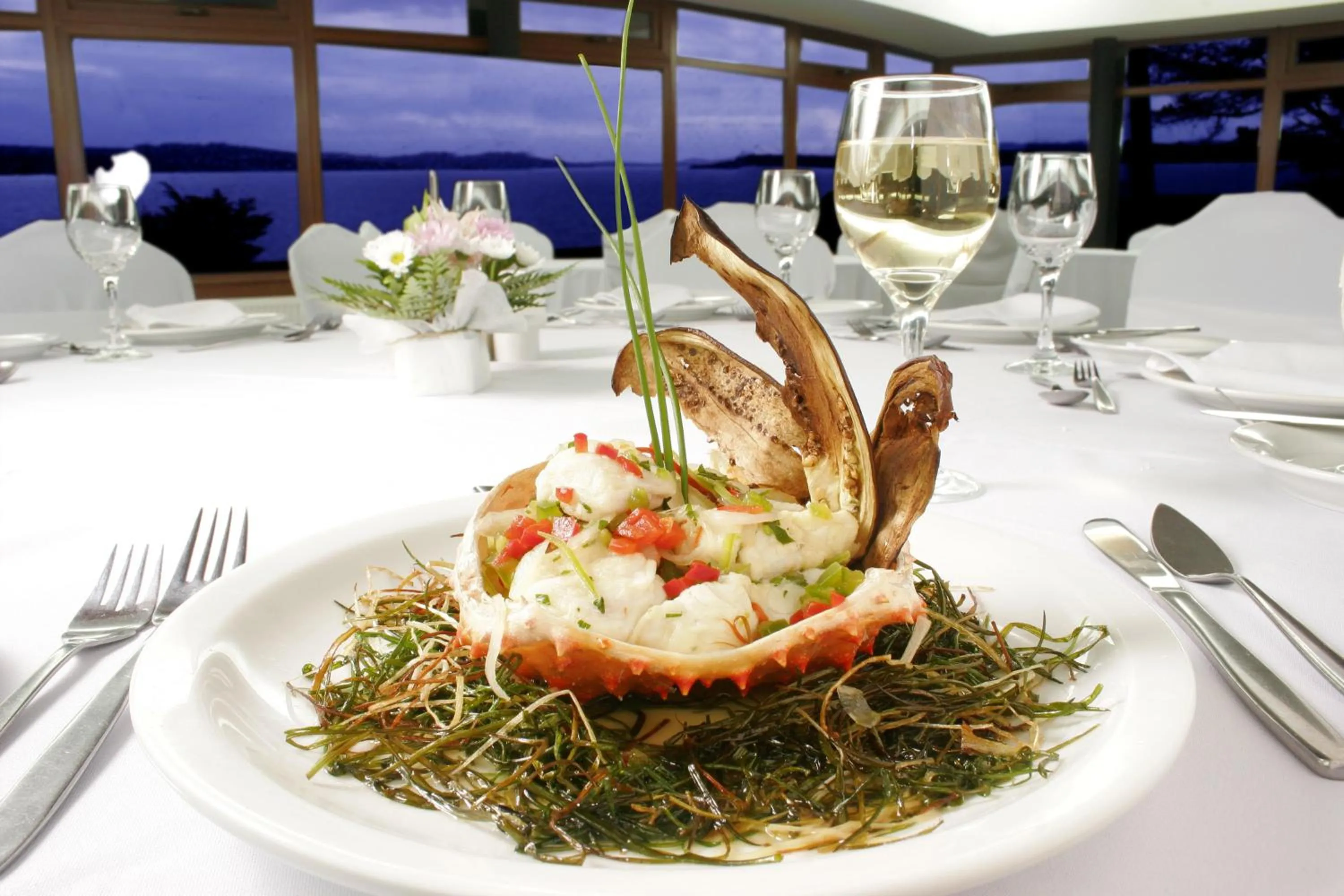 Food and drinks in Panamericana Hotel Ancud