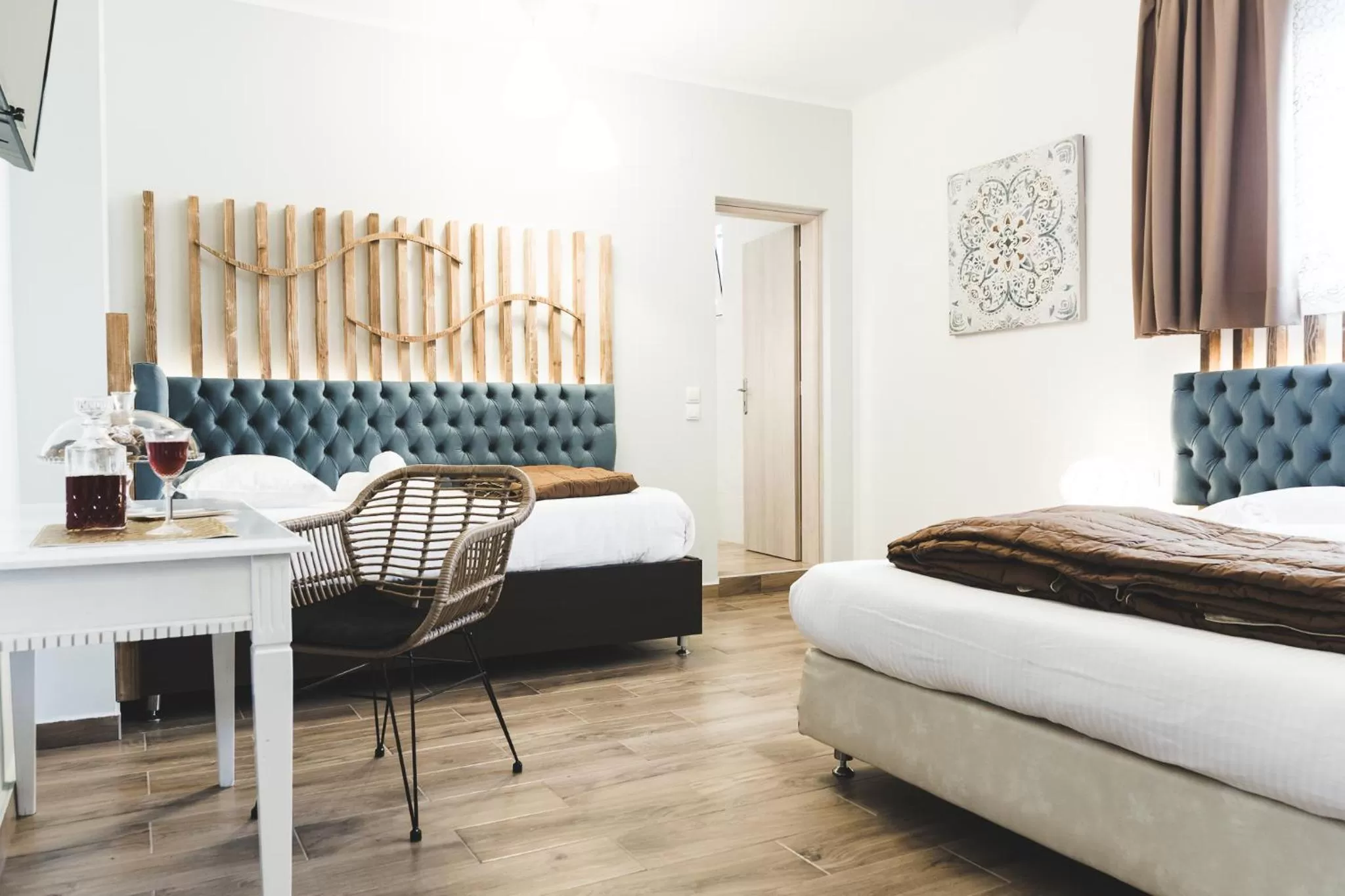 Bed in Dome Rooms Downtown