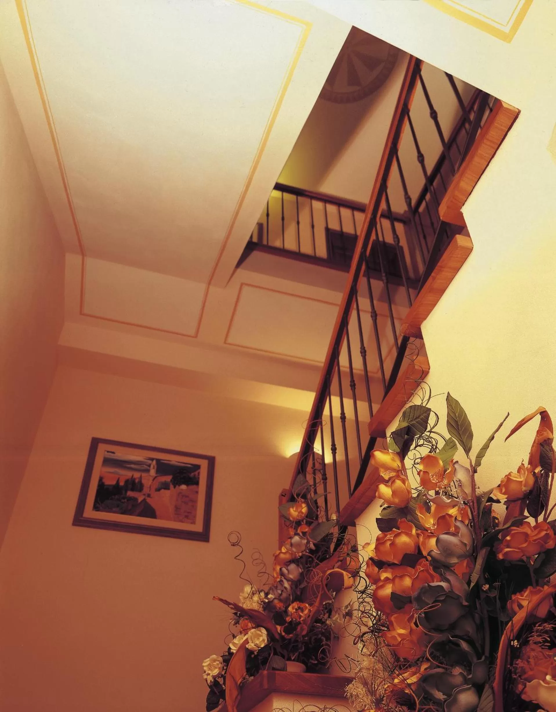 Decorative detail in Hotel Rutiliano