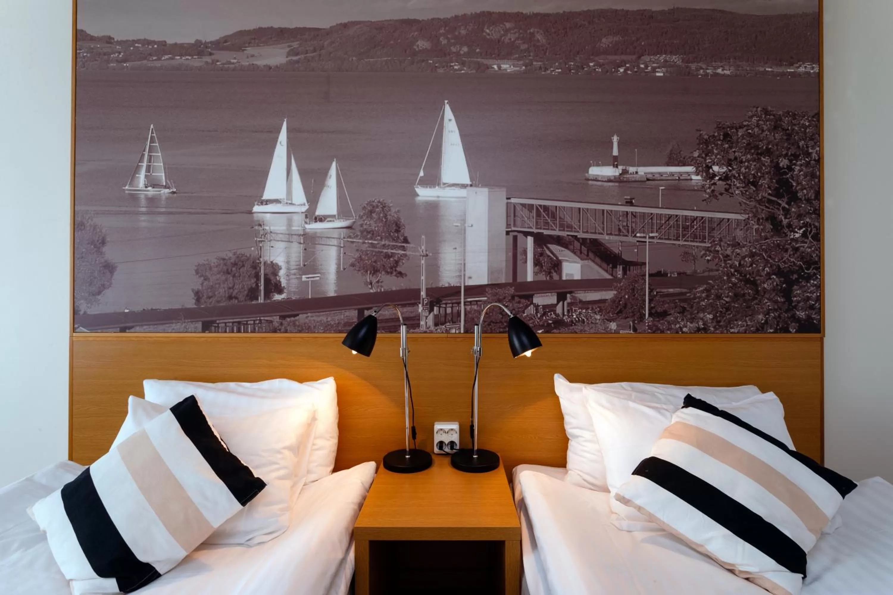 Decorative detail, Bed in Sure Hotel by Best Western City Jonkoping