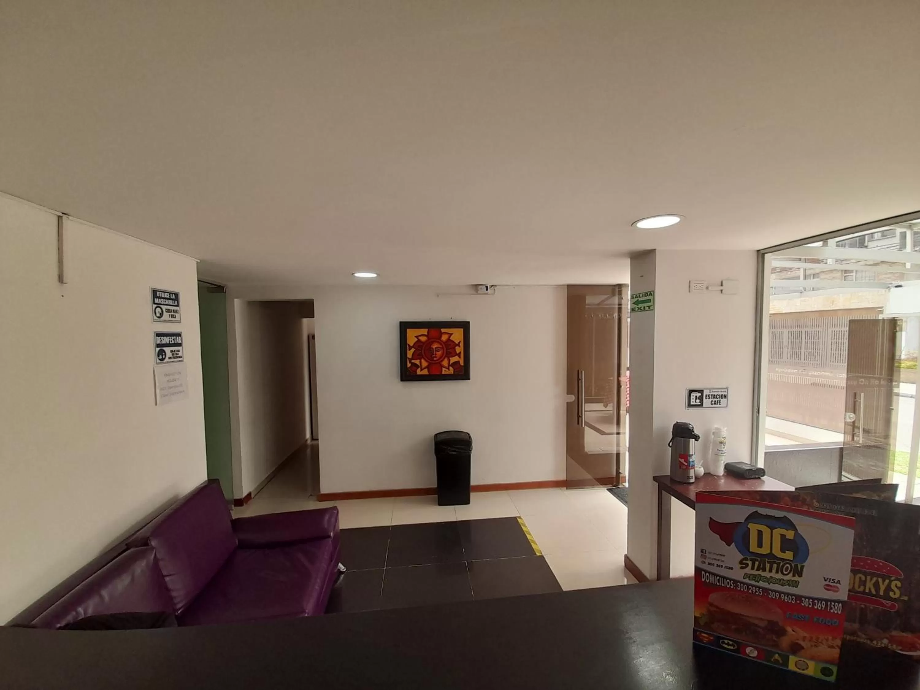 Lobby or reception in Embassy On Holidays