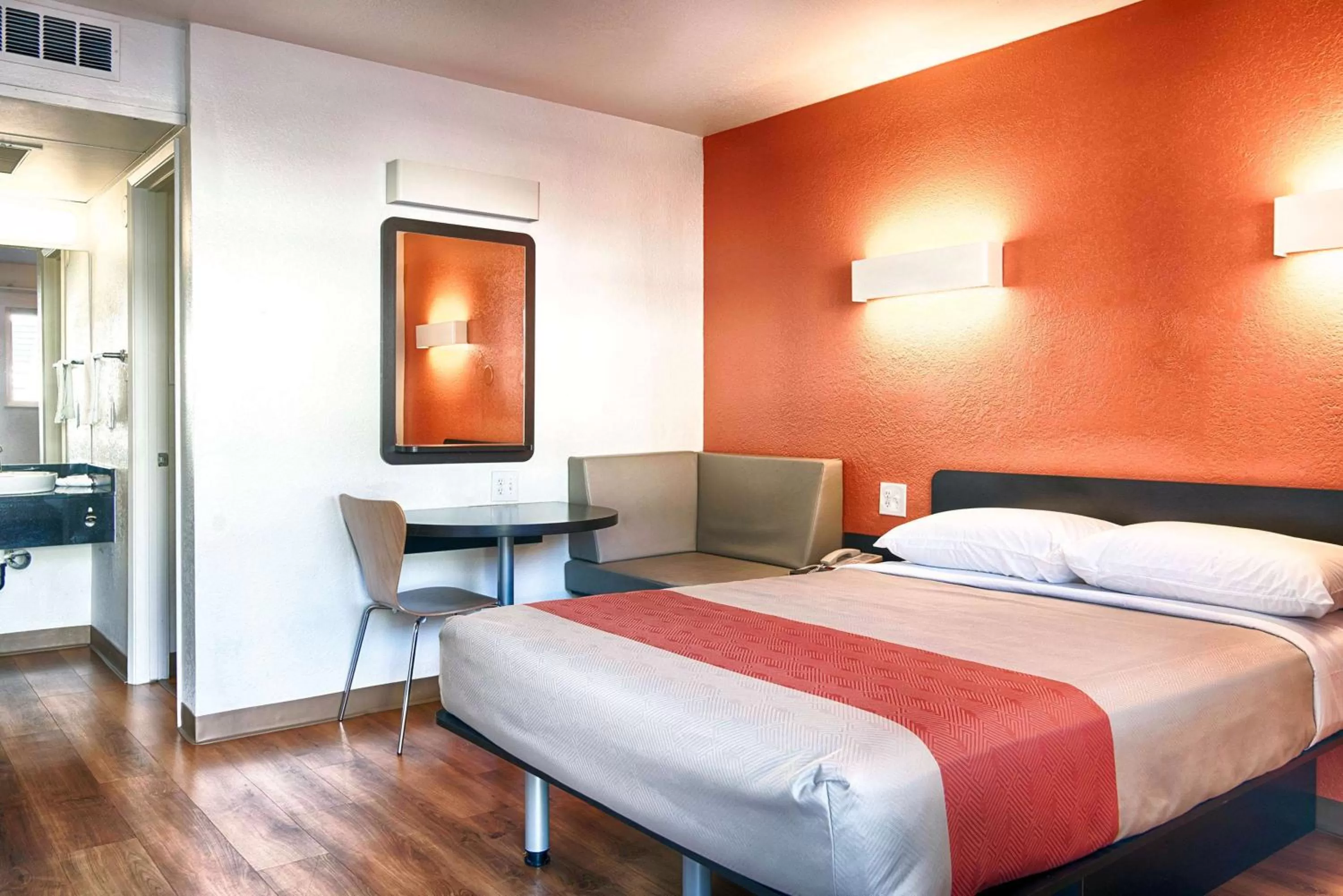 Bedroom, Bed in Motel 6-Mammoth Lakes, CA