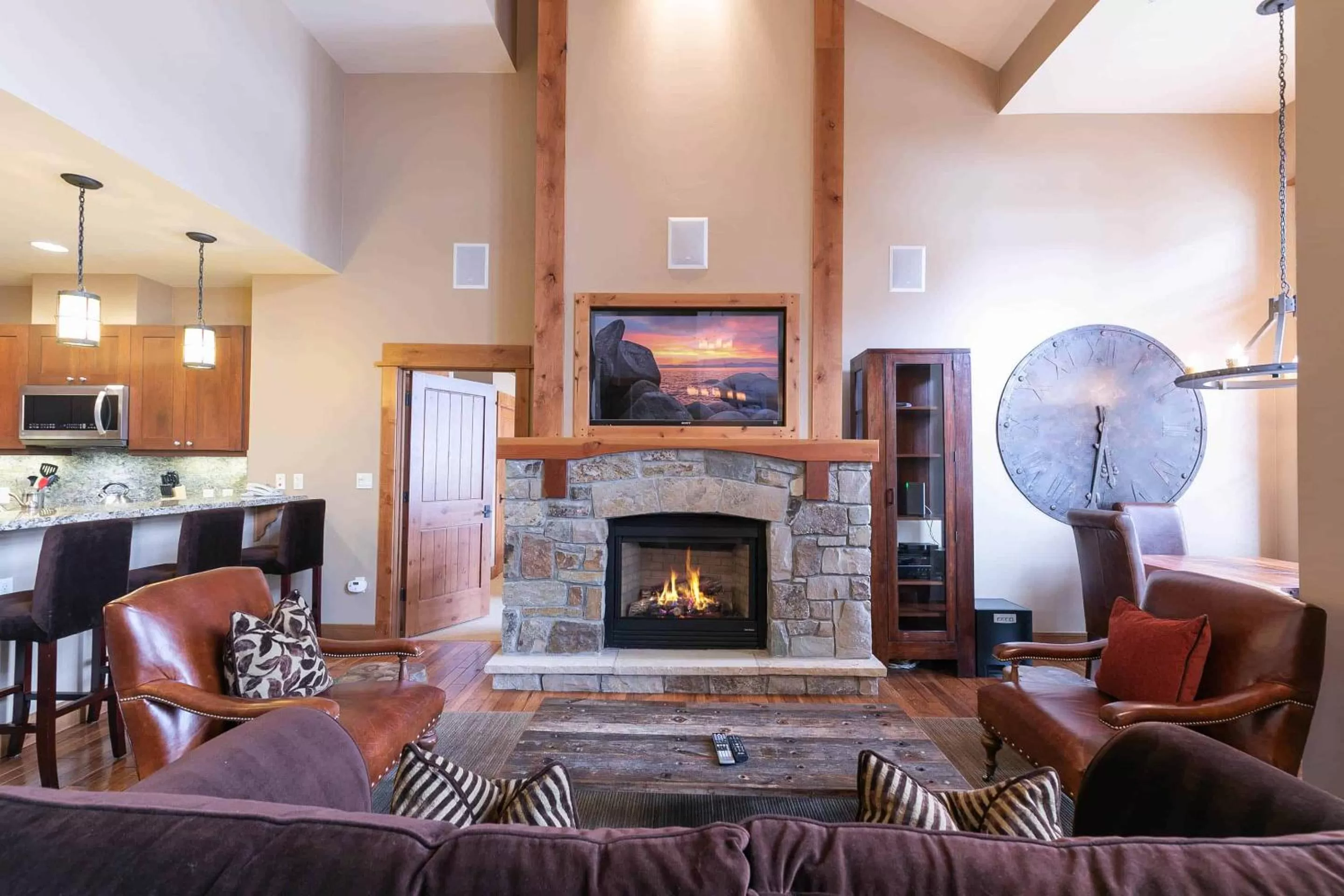 Seating Area in East West Hospitality at Tahoe