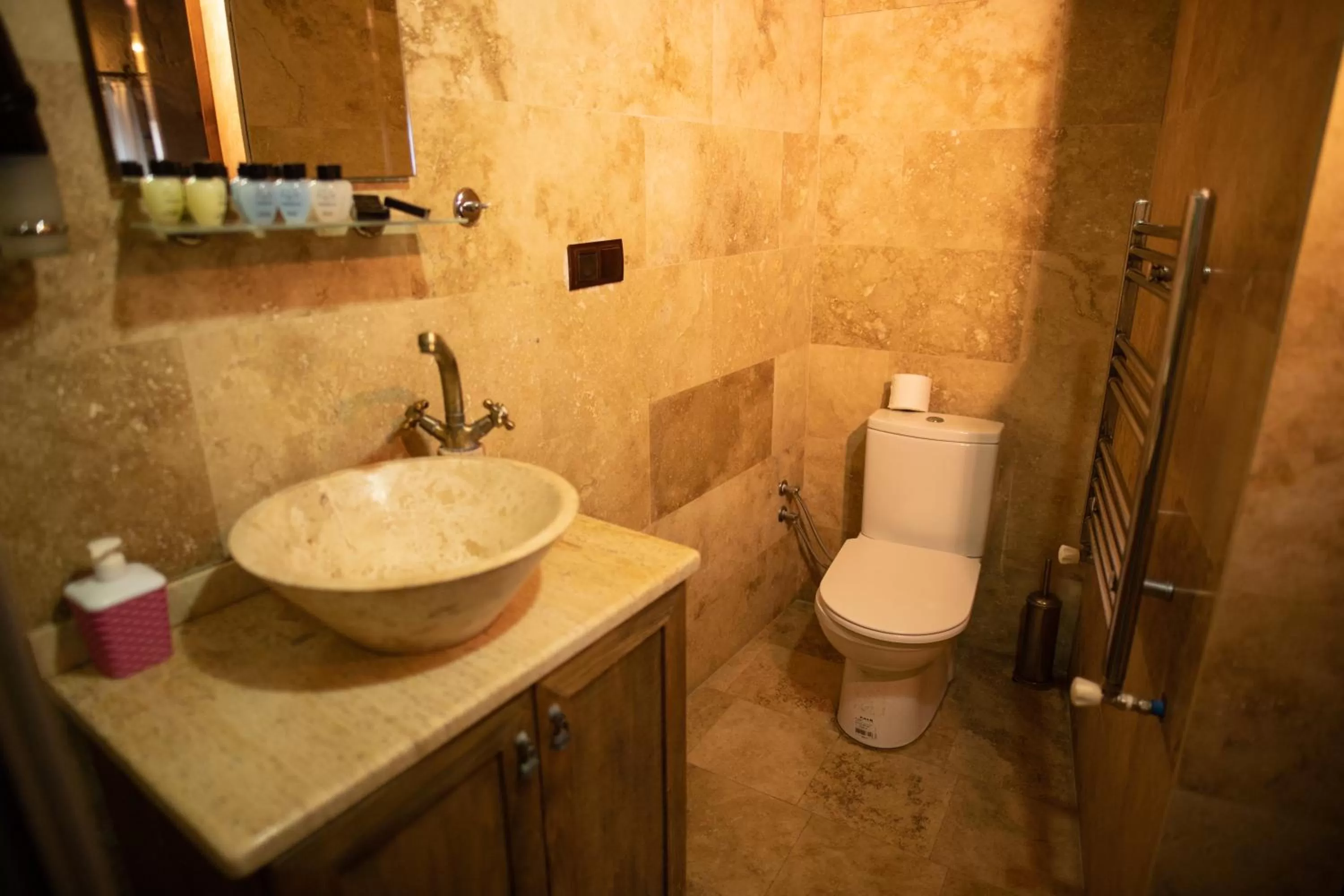 Bathroom in 7 Oda Kapadokya Cave Hotel