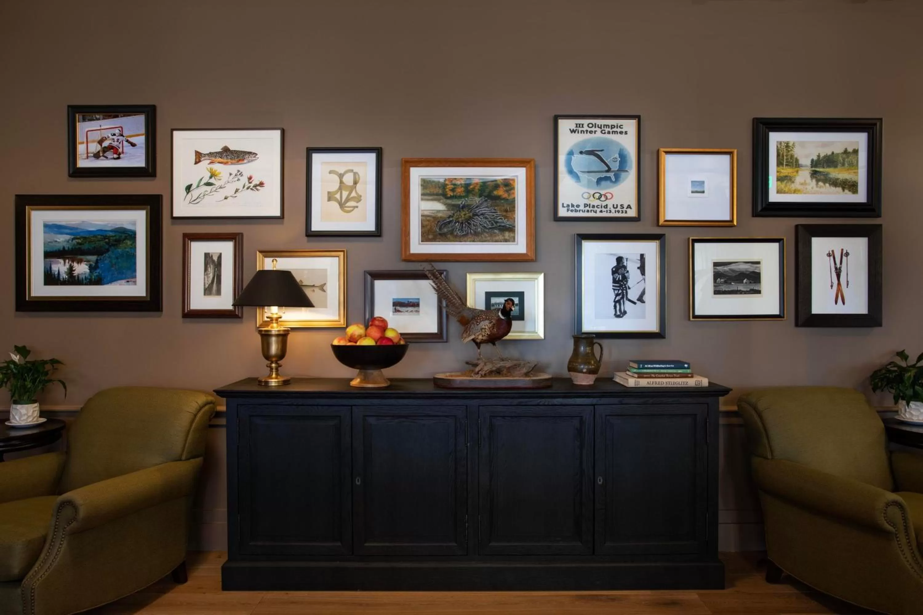 Lobby or reception in Grand Adirondack Hotel, Lake Placid, a Tribute Portfolio Hotel