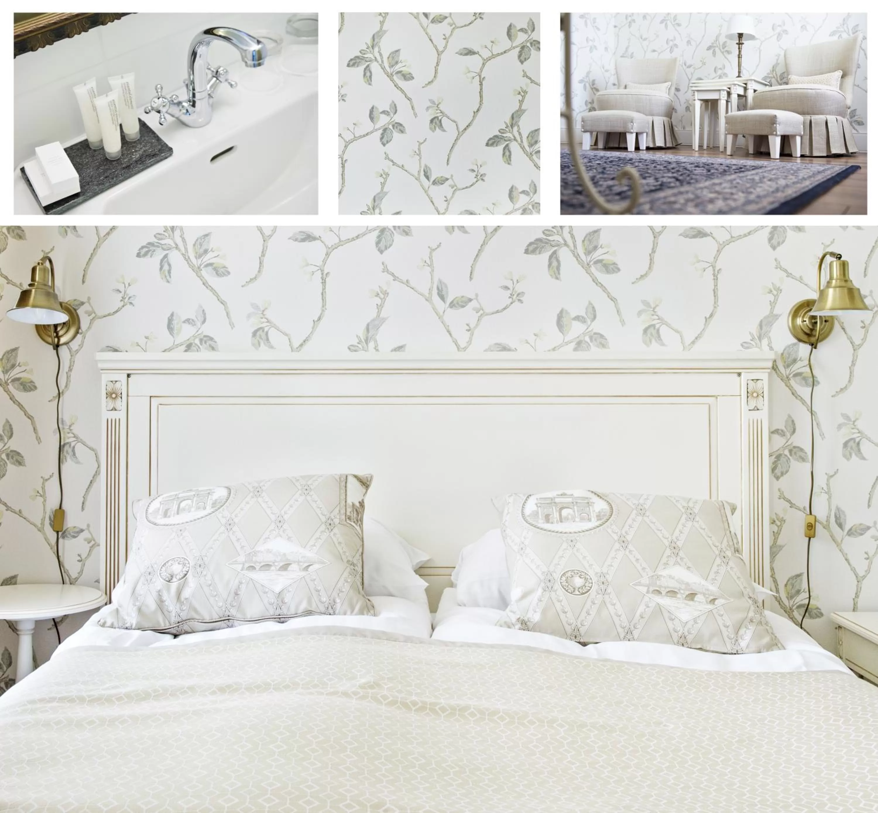 Decorative detail, Bed in Boutique Hotel Yöpuu