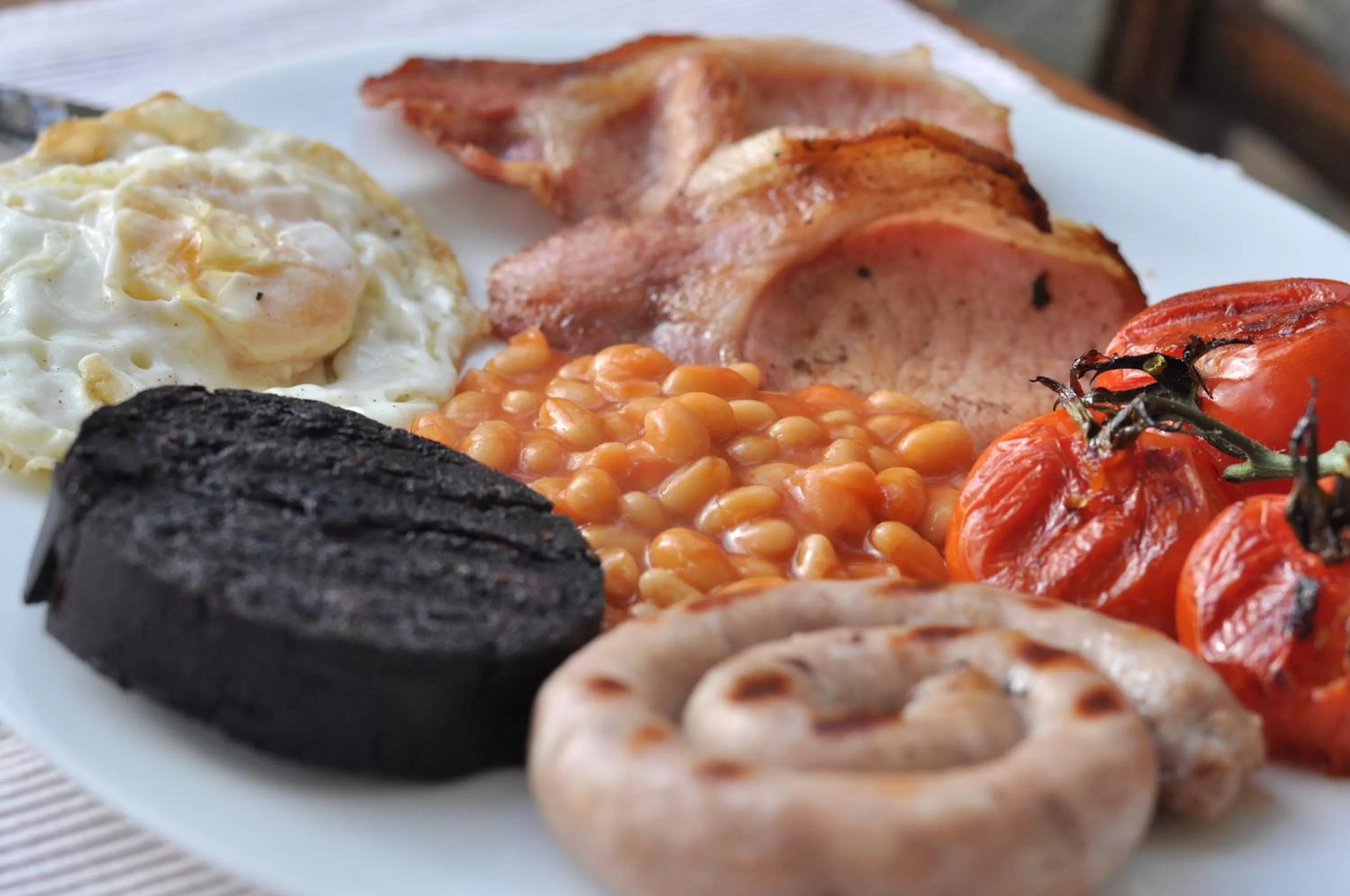 Food close-up in Bank House B and B
