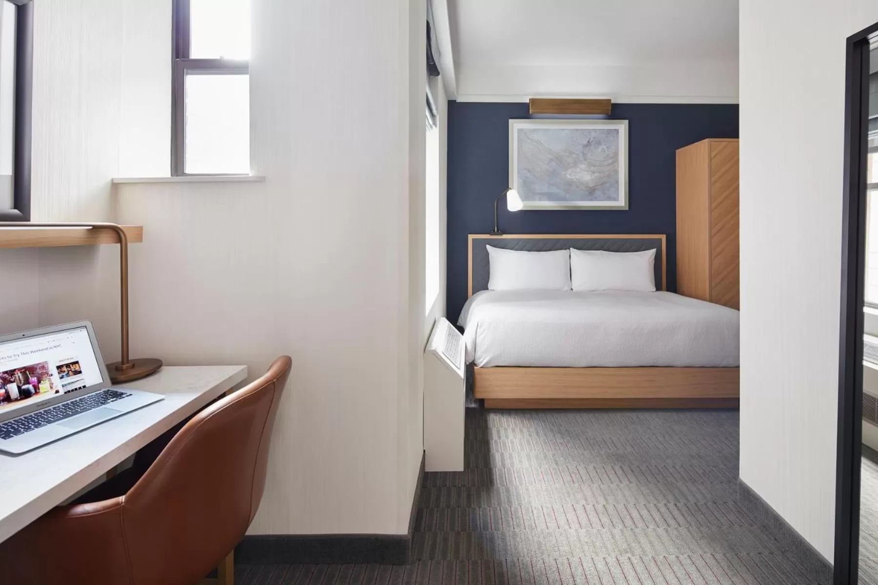 Bedroom, Bed in Club Quarters Hotel Times Square, New York