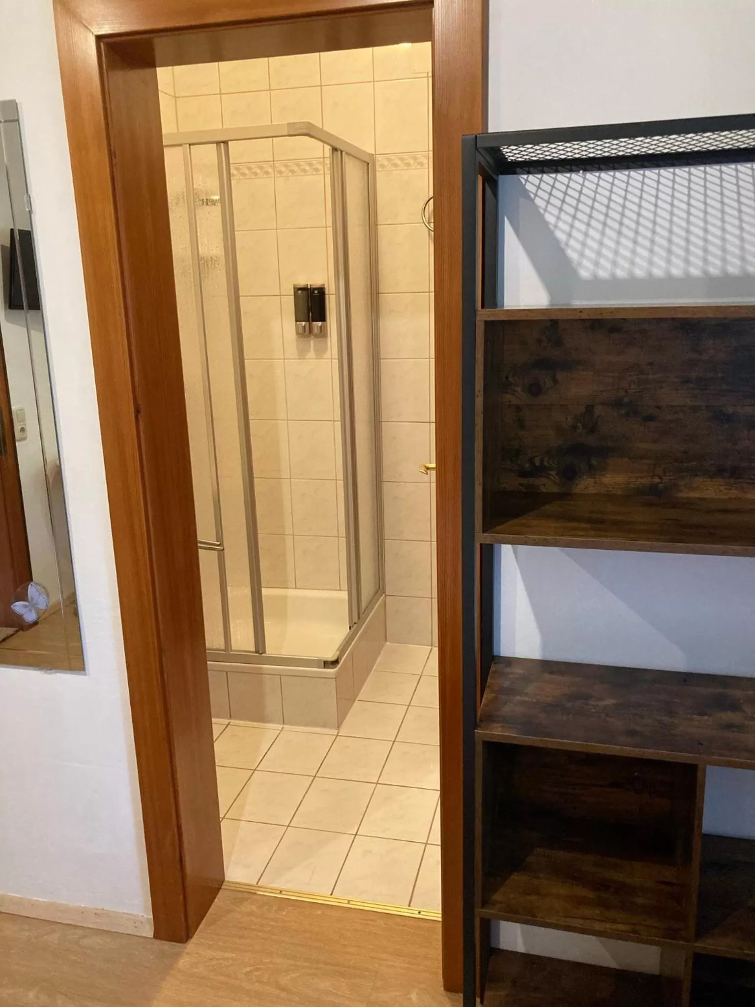 Bed in B&B Pension Karlsdorfer Hof