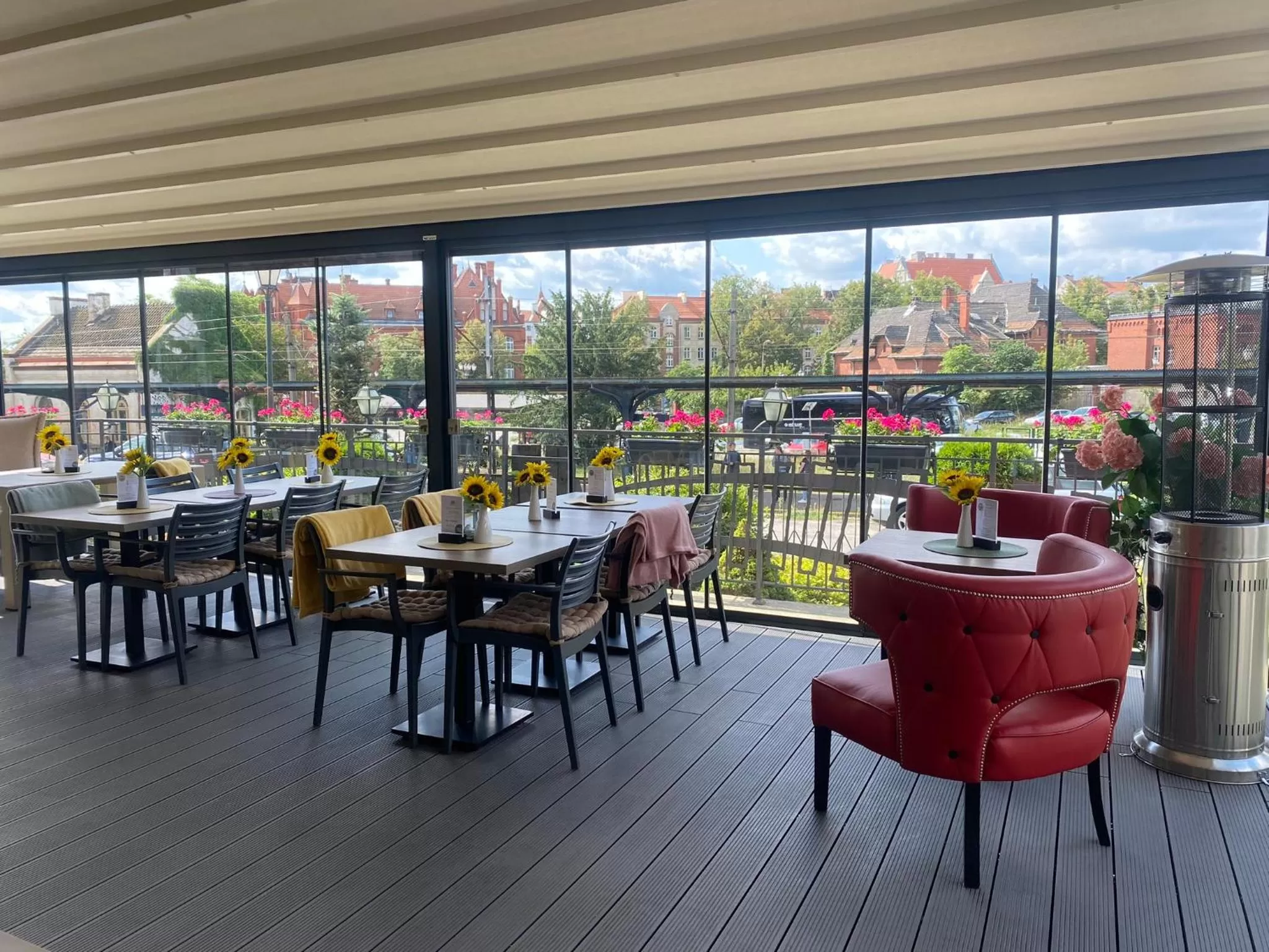 Balcony/Terrace in Hotel Przystanek Torun